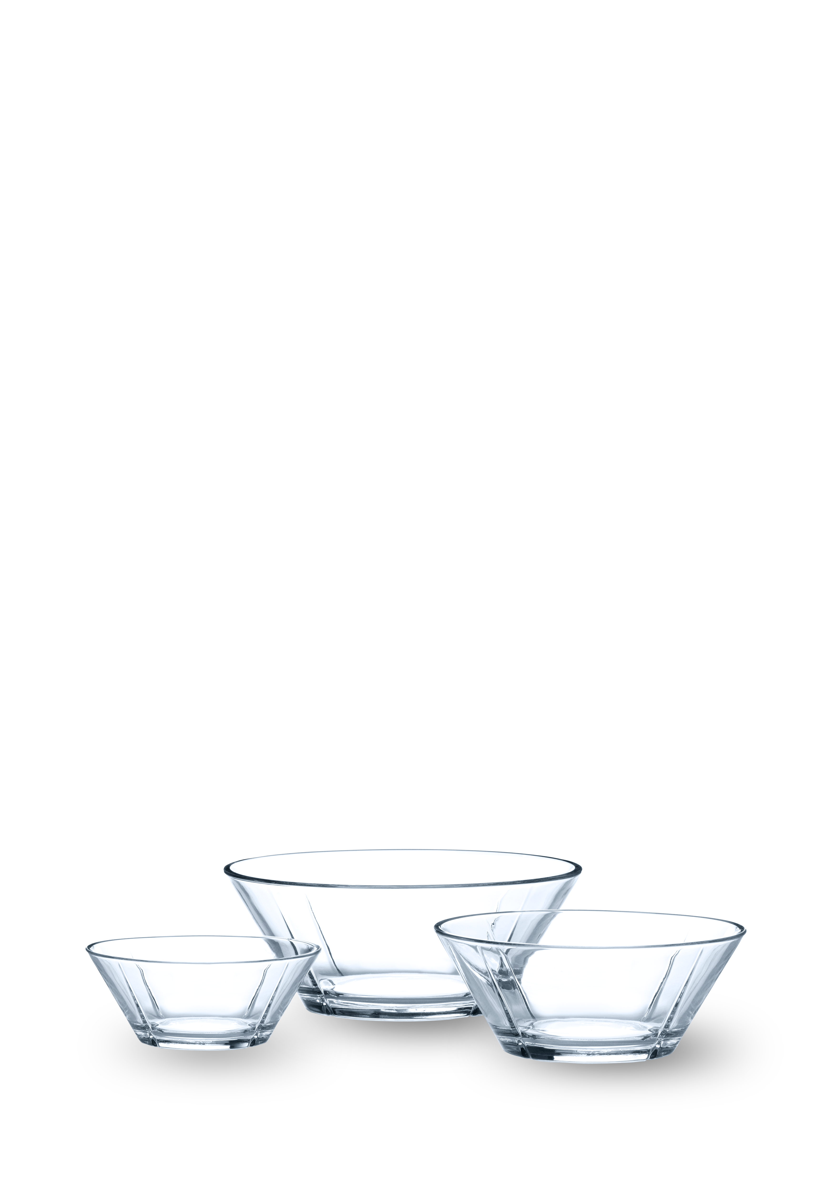 Rosendahl Glasschalen Set, 3 Stck in Klar