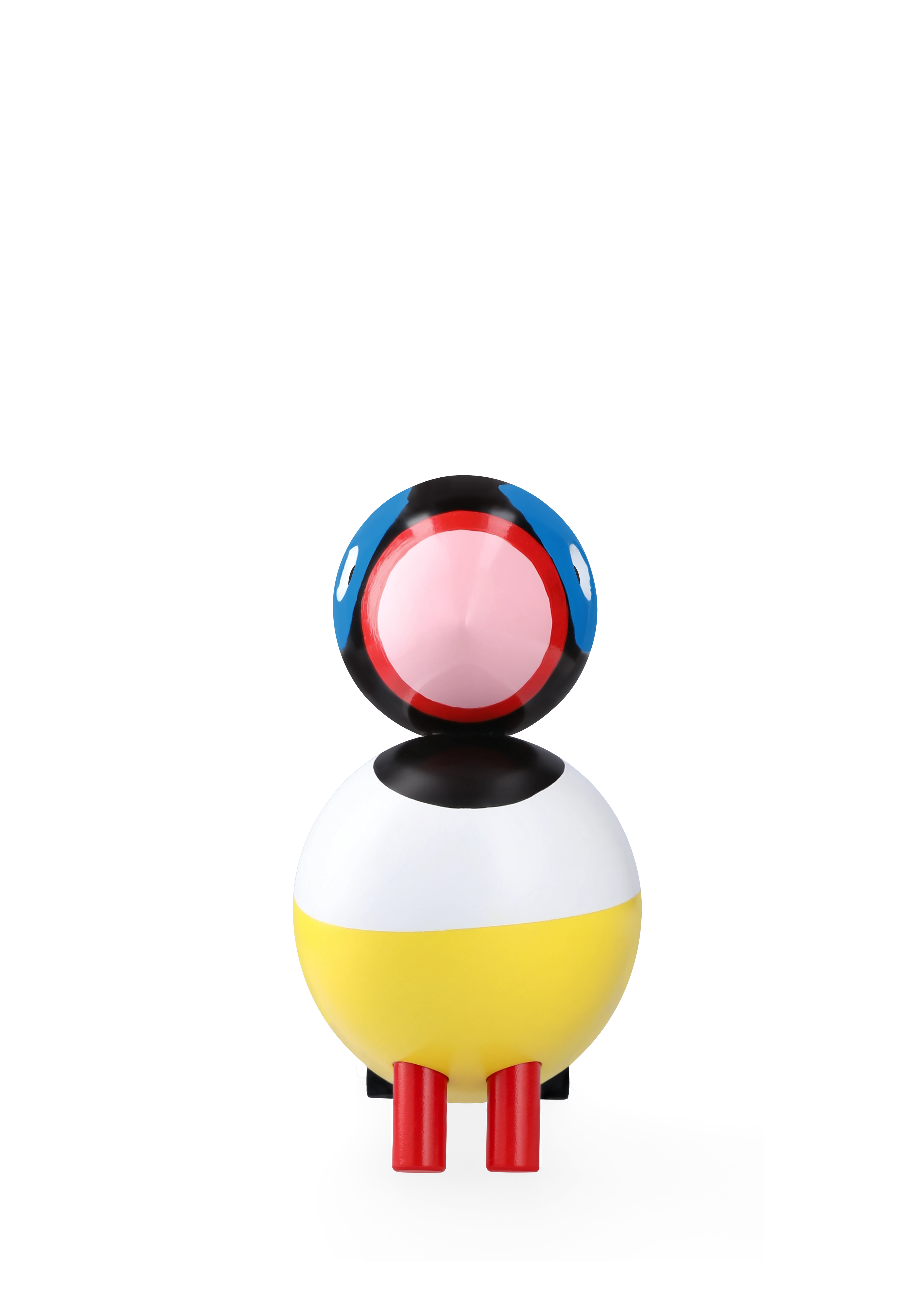 Kay Bojesen x Leif Sylvester Songbird Redlegs H20 cm from Kay Bojesen in Redlegs color, made of Wood