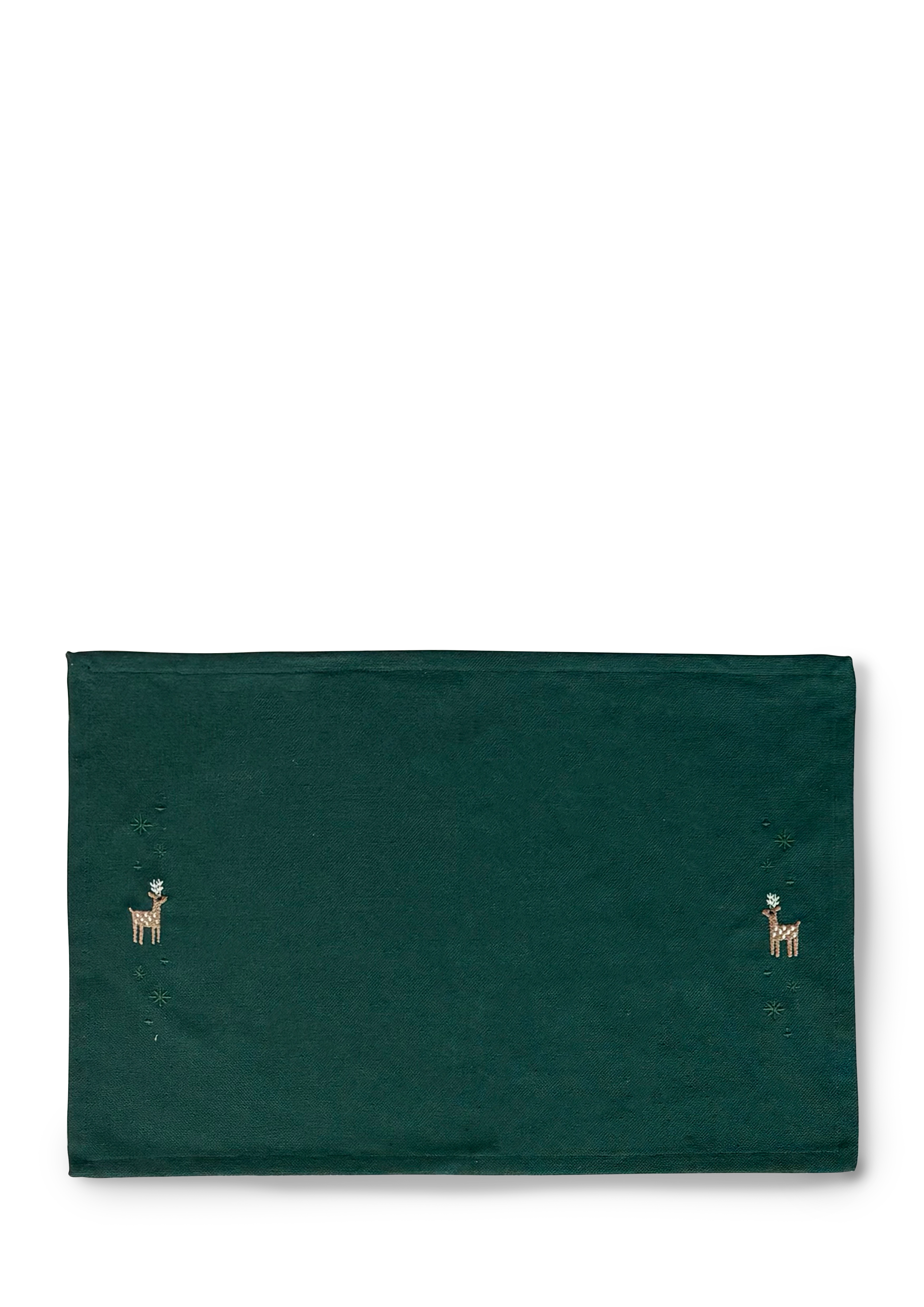 Ren Bordstablett 49x32 cm från JUNA i färgen Grön, tillverkad av Bomullsblandning