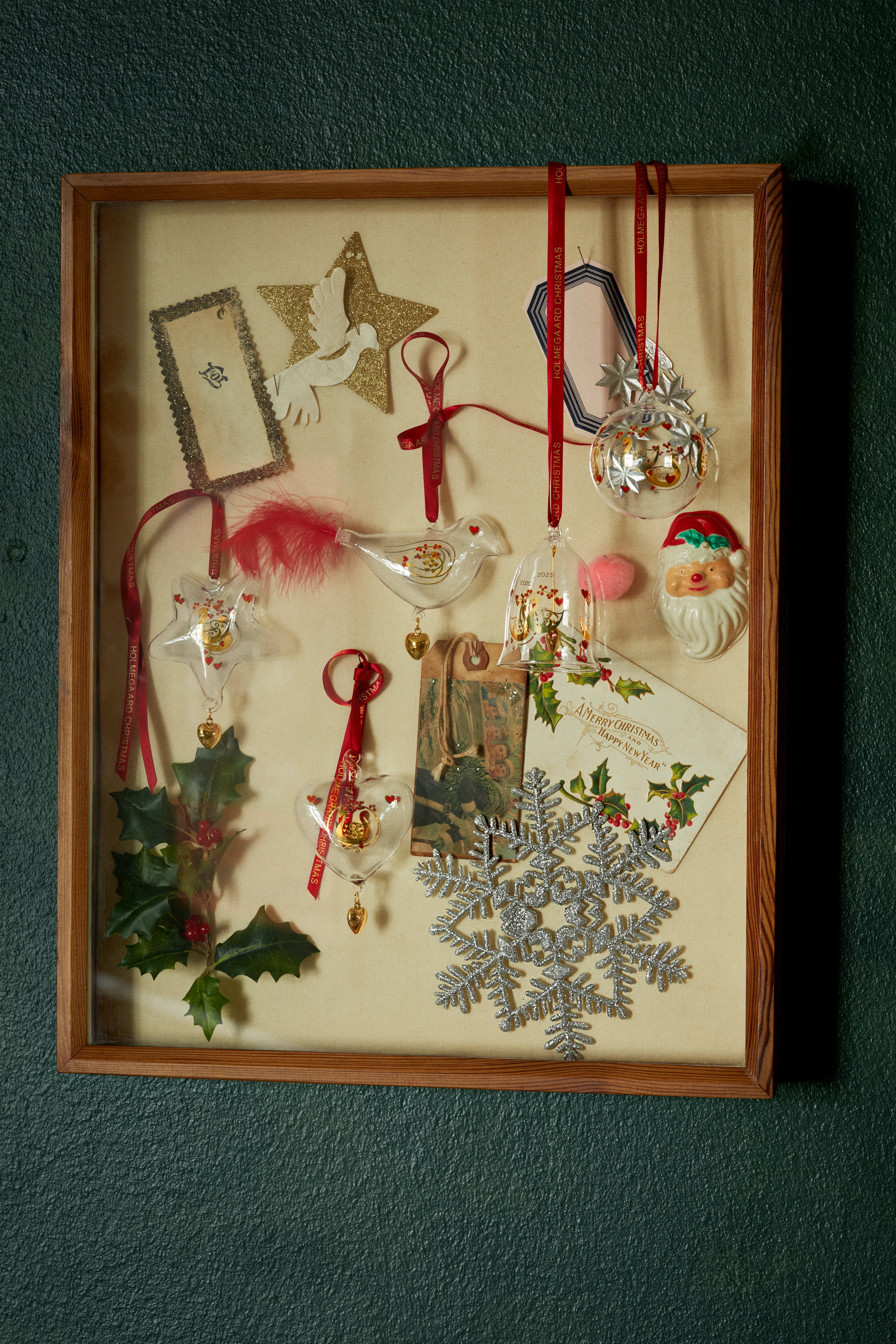 Annual Christmas Star 2025 small from Holmegaard in Clear color, made of Glass