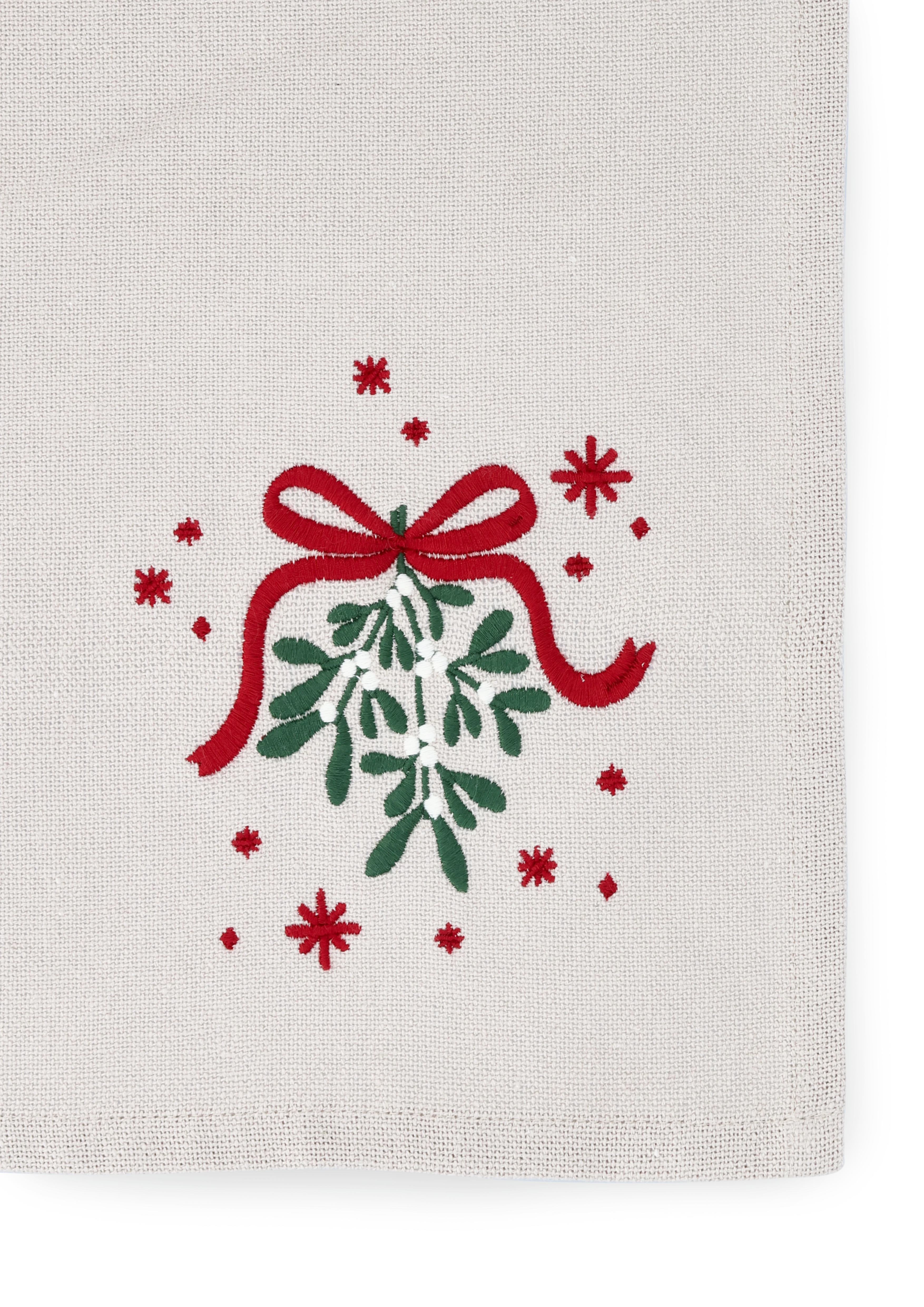 Tea towel 50x70 cm from JUNA in Sand color, made of Cotton blend