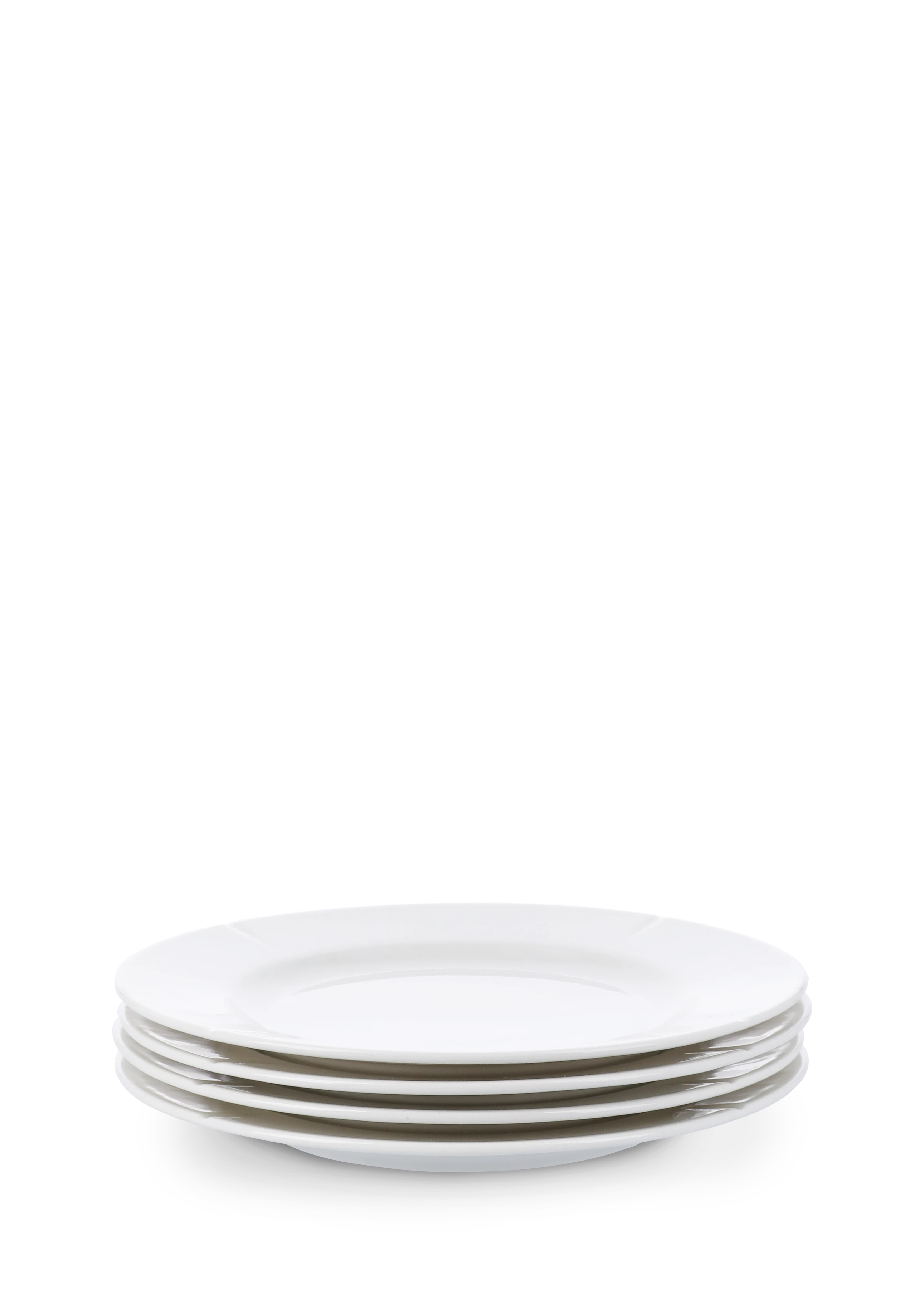 Plate Ø27 cm 4 pcs. from Rosendahl in White color, made of Ceramics