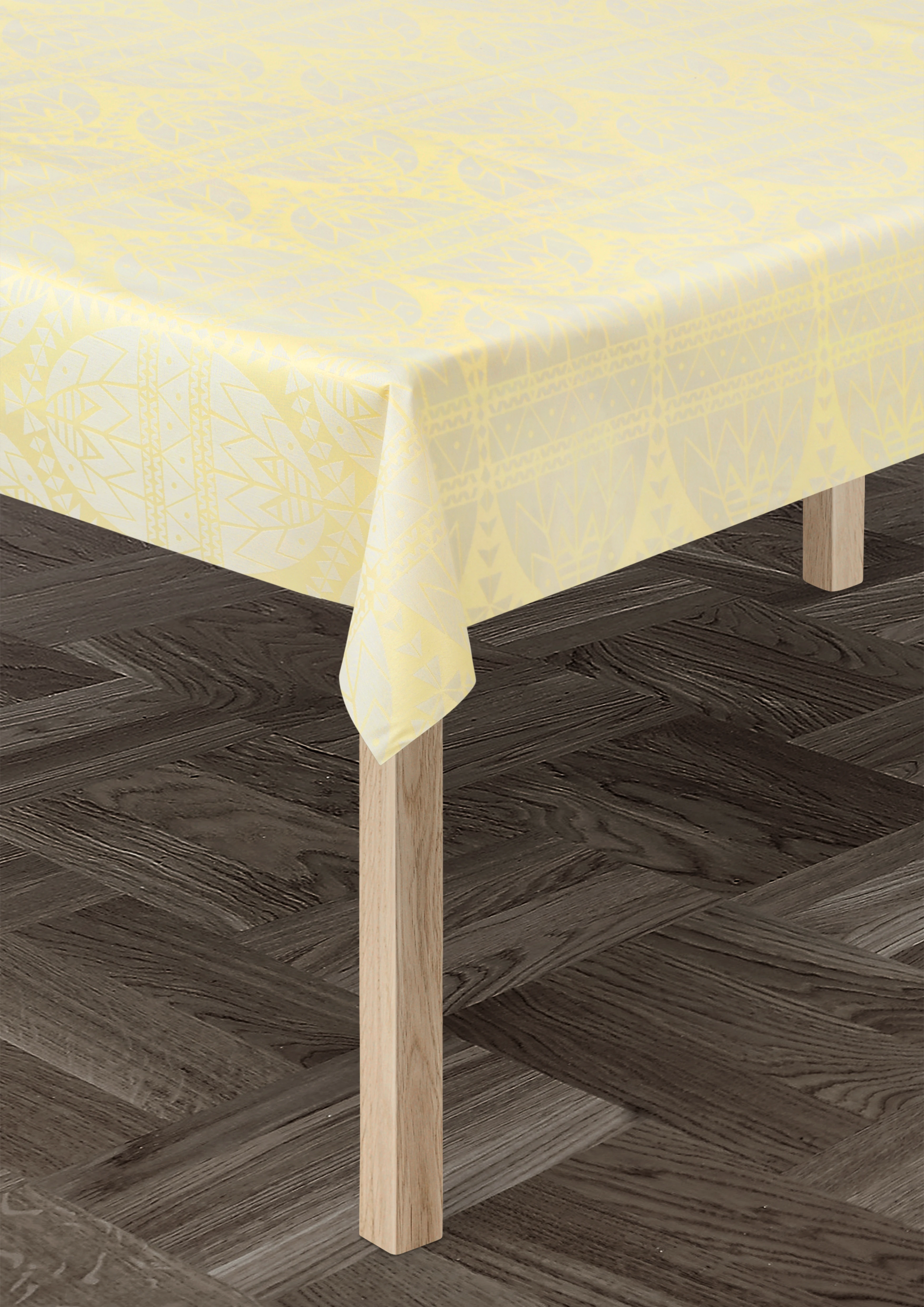 Easter Acrylic tablecloth W140 cm from Rosendahl in Yellow color, made of Cotton blend