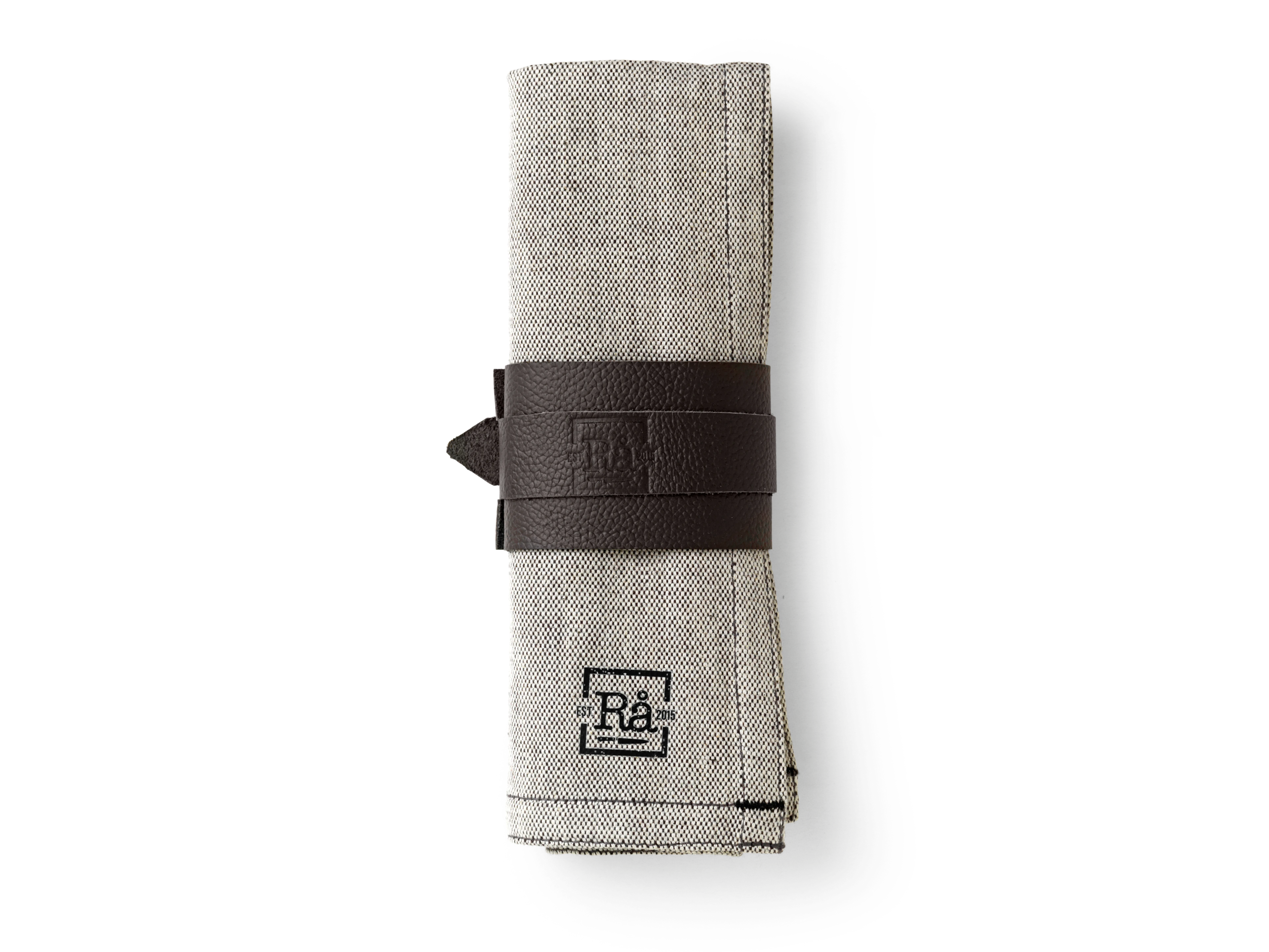 Serviettringer 2 stk. fra Rosendahl i fargen Brun, laget av Lær