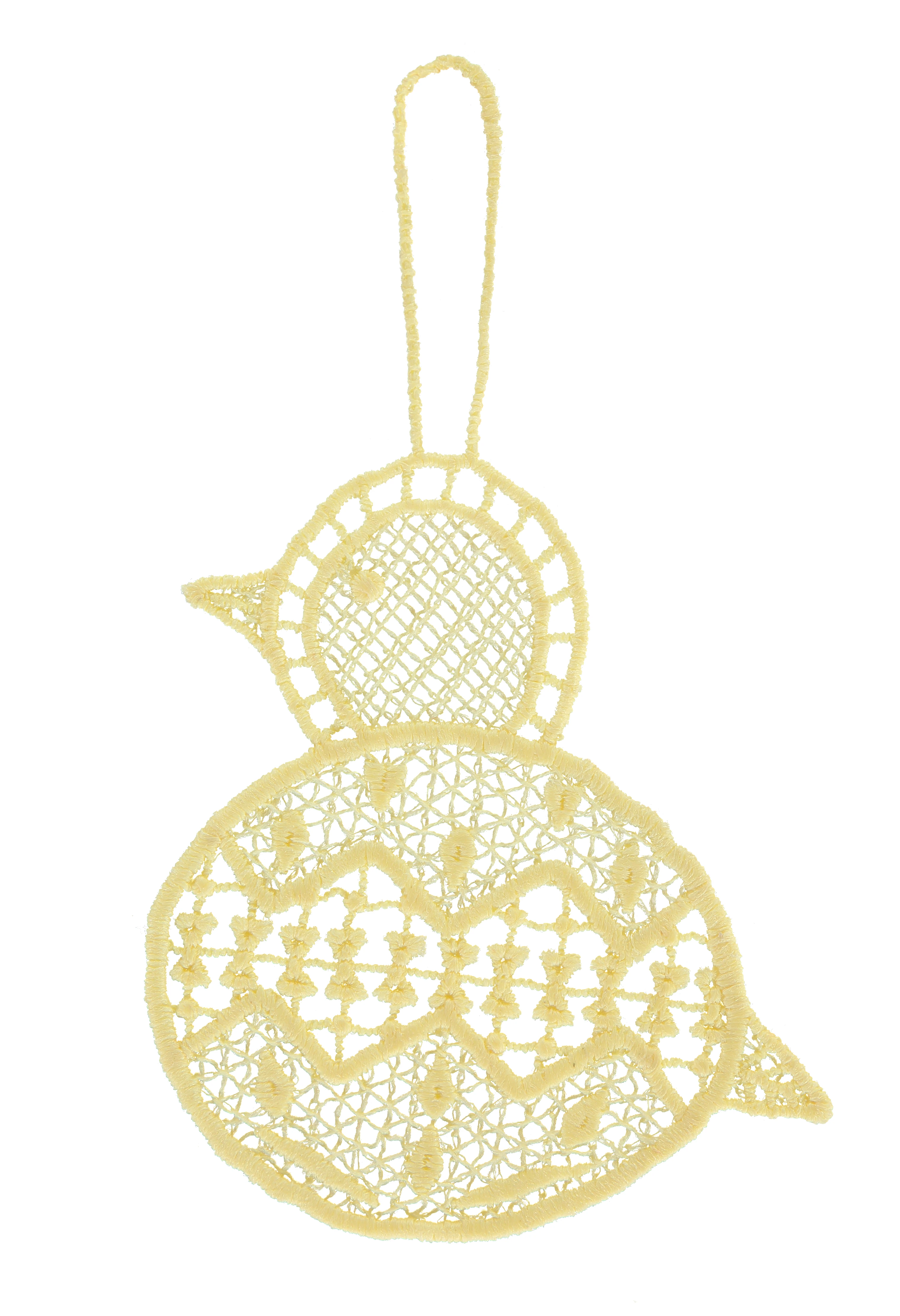 Påskekylling fra Rosendahl i farven Gul, lavet af Polyester