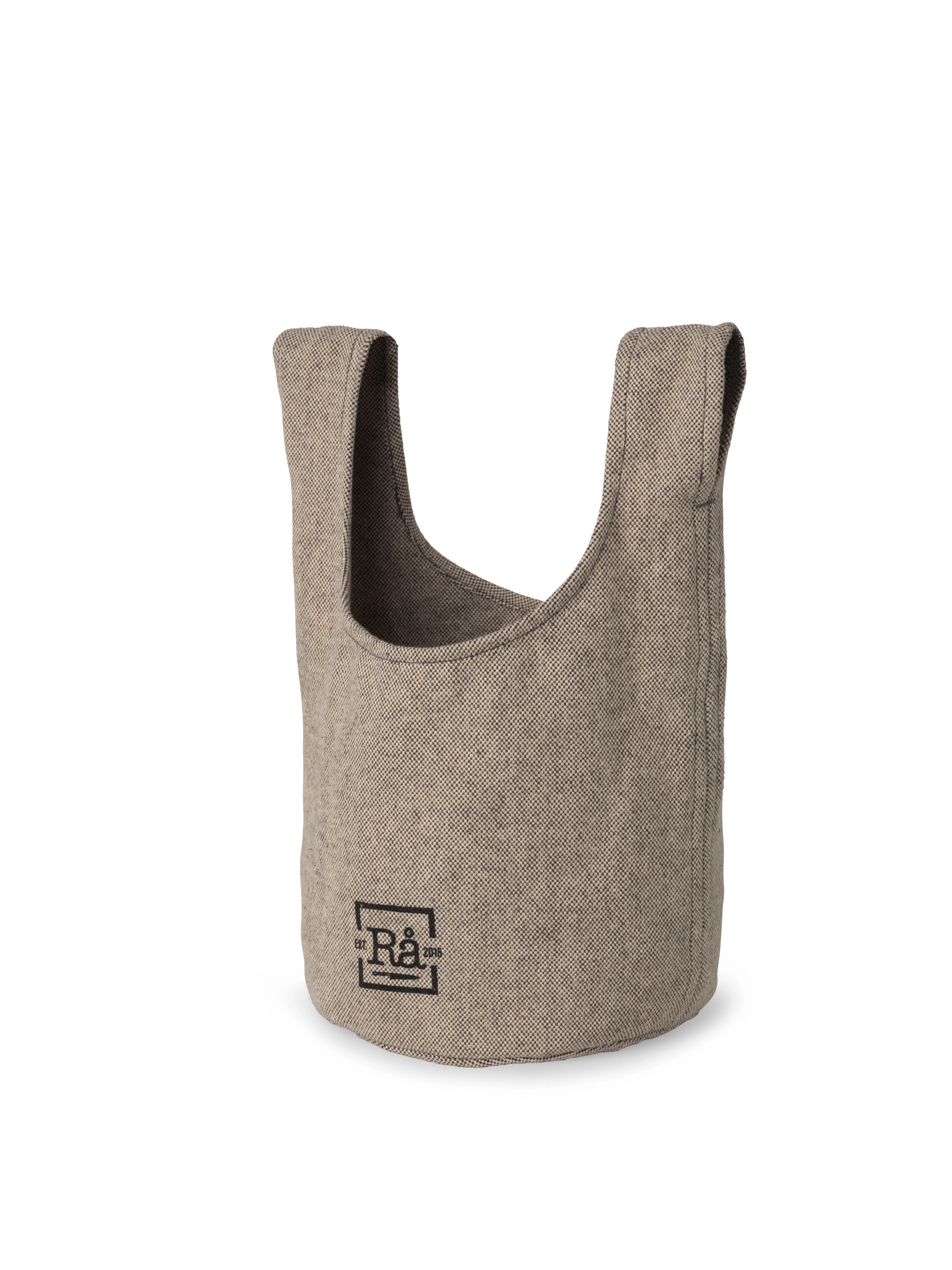 Bread Basket Ø20 cm from Rosendahl in Dark grey color, made of Cotton