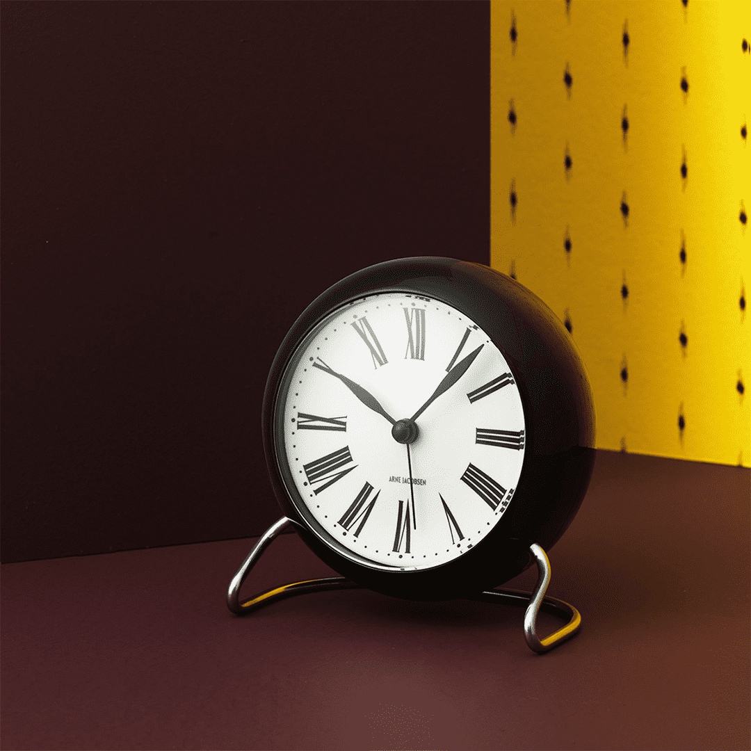 【新品未使用】ARNE JACOBSEN Table Clock 黒 AMEICO - Official US Distributor of Arne Jacobsen - City