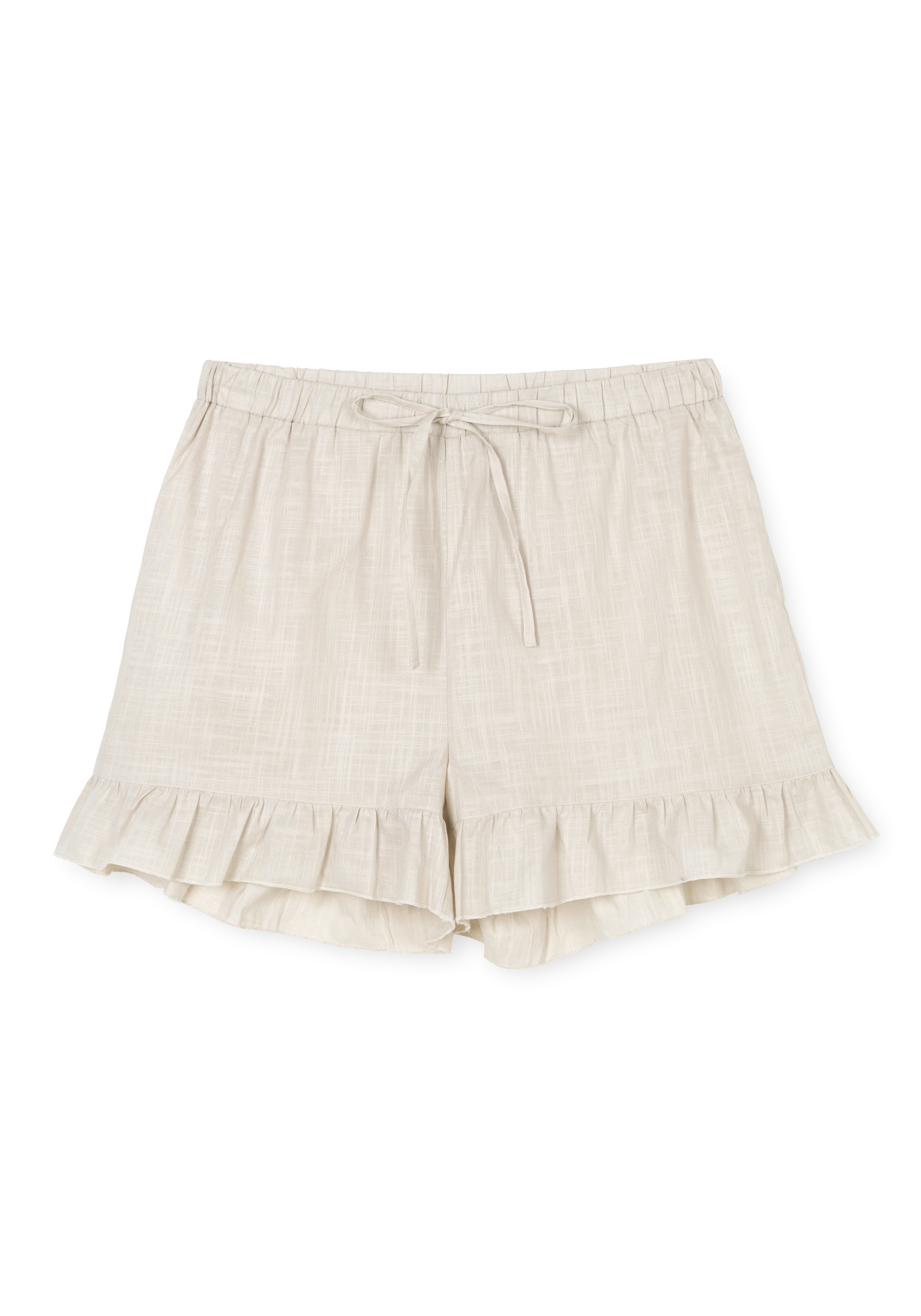 Sola shorts M/L fra JUNA i fargen Sand, laget av Bomull
