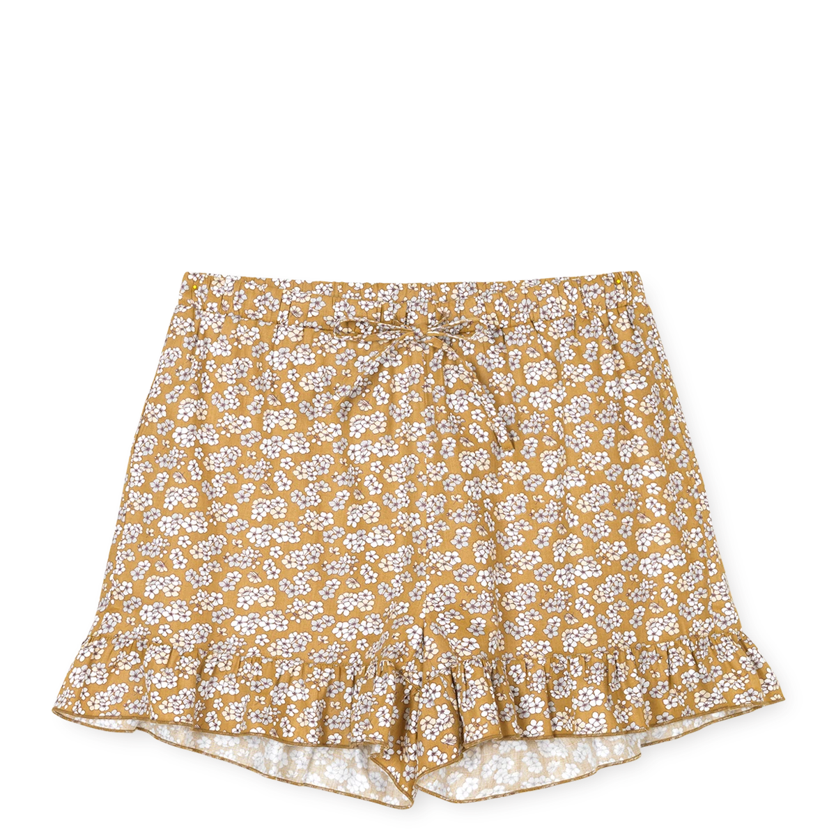 Sola shorts M/L from JUNA in Mustard color, made of Cotton