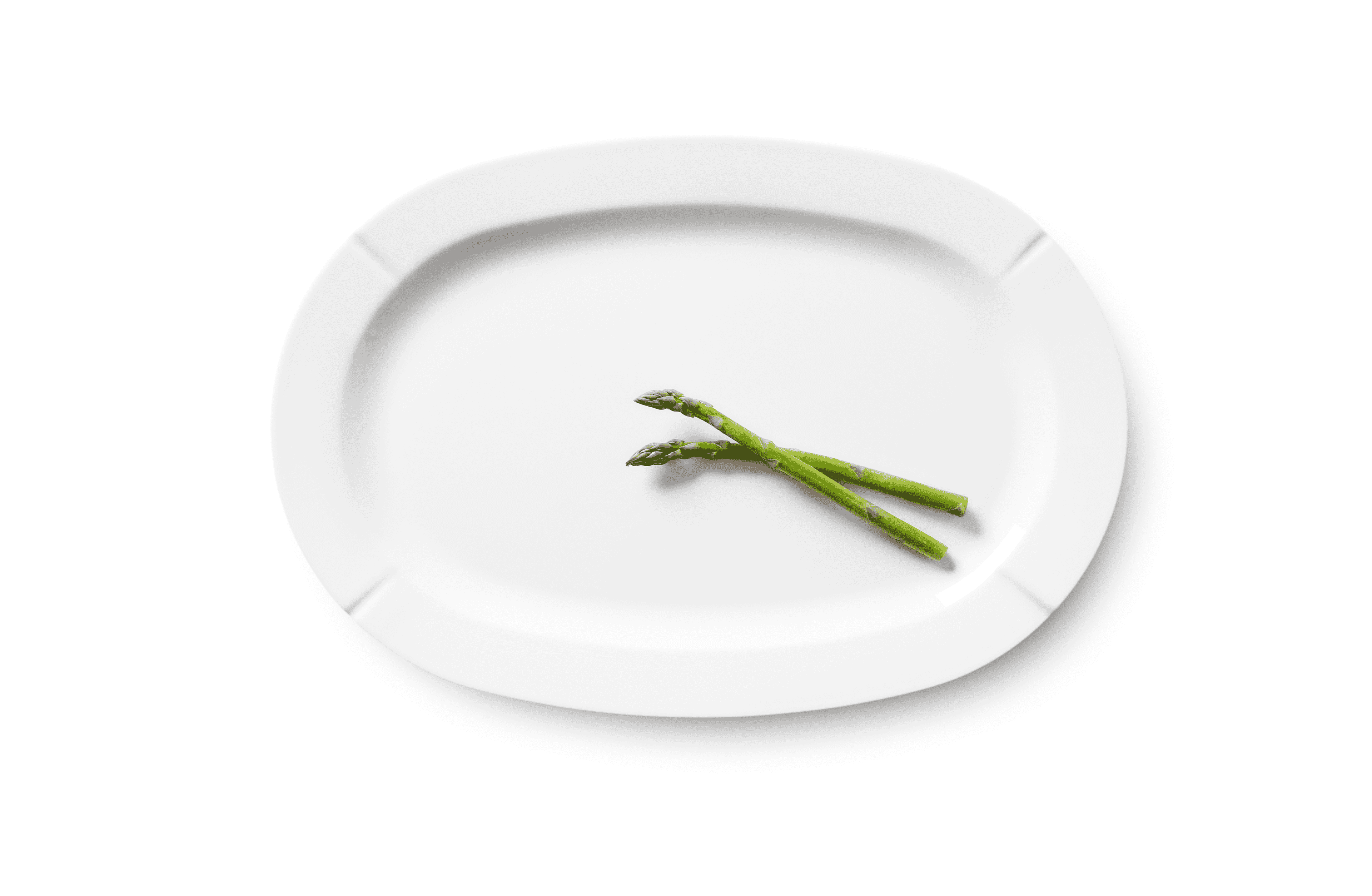 Oval serving dish 44x30 cm