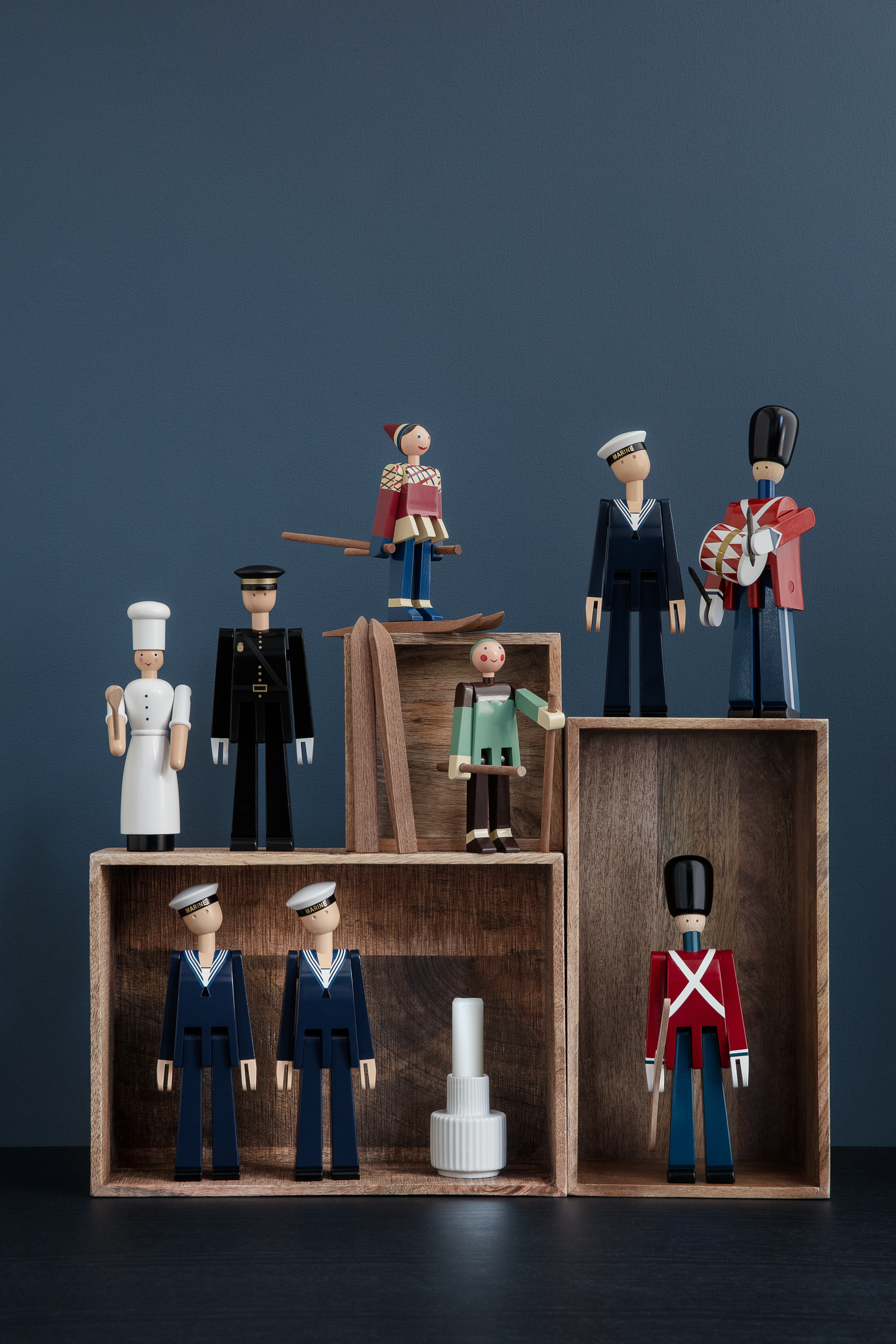 Cook girl from Kay Bojesen in White color, made of Wood