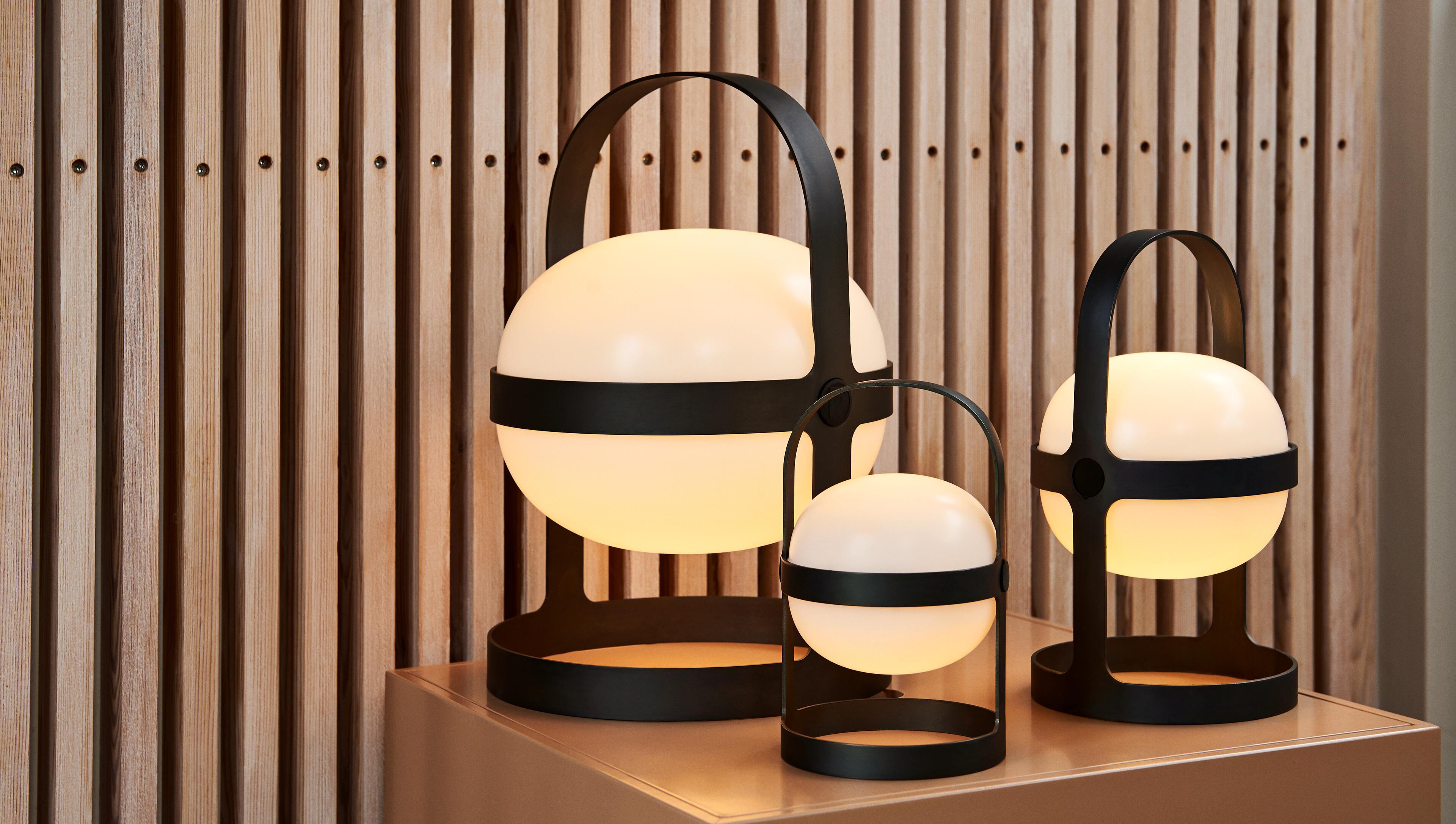  Soft Spot solar lamps from Rosendahl.