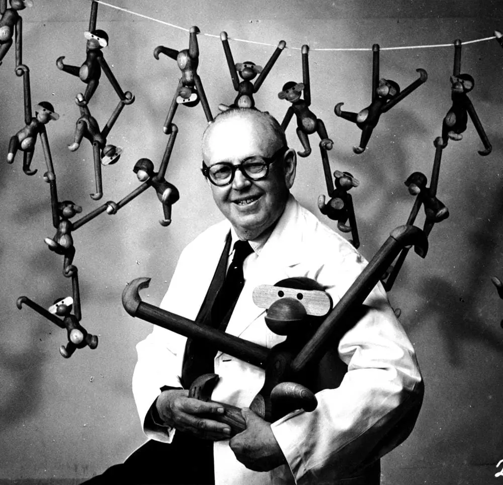 Kay Bojesen med aper