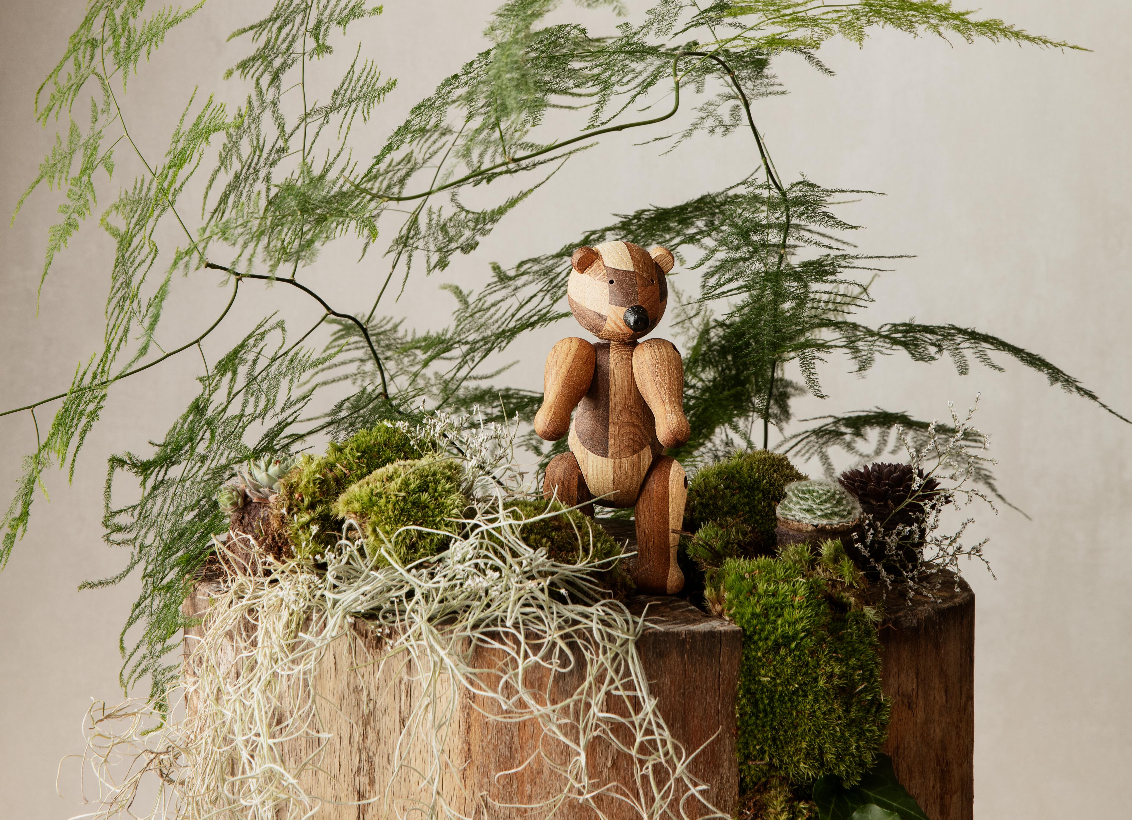 Reworked Bear, wooden animals, Kay Bojesen