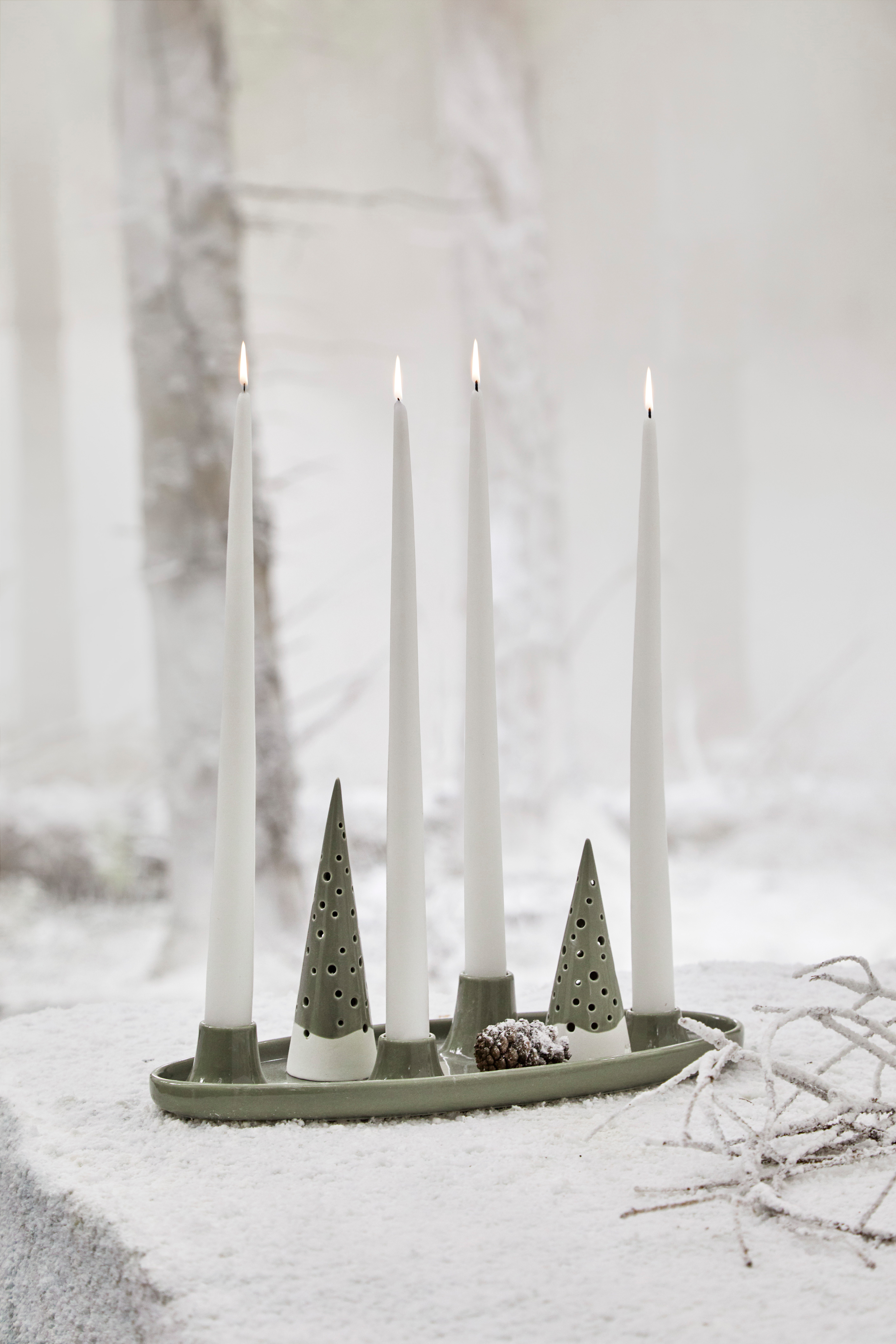 Advent candle holder from Kähler Nobili