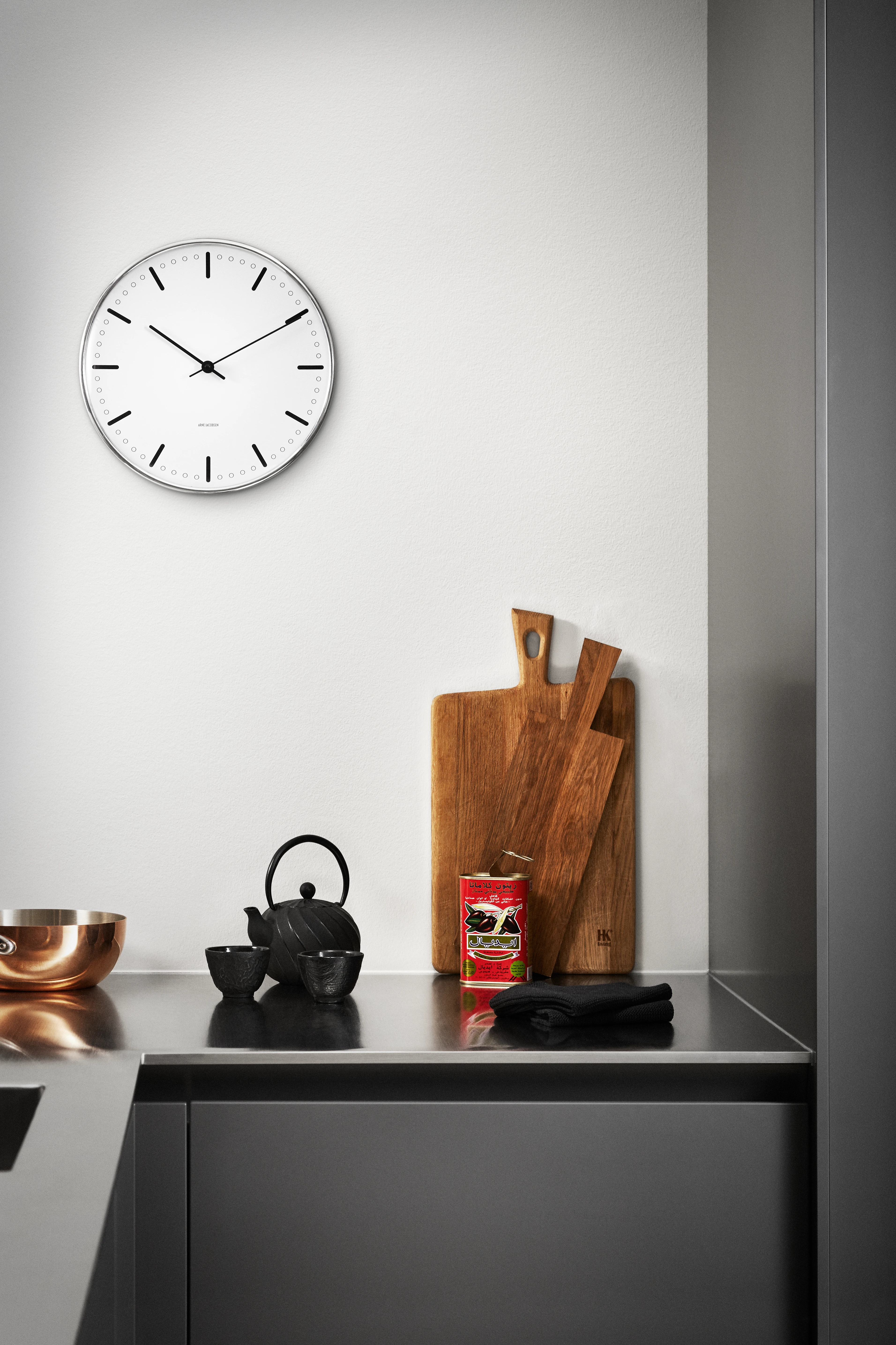 インテリア時計 ARNE JACOBSEN WALL clock CITY HALL AMEICO - Official US Distributor of Arne Jacobsen - City Hall Wall
