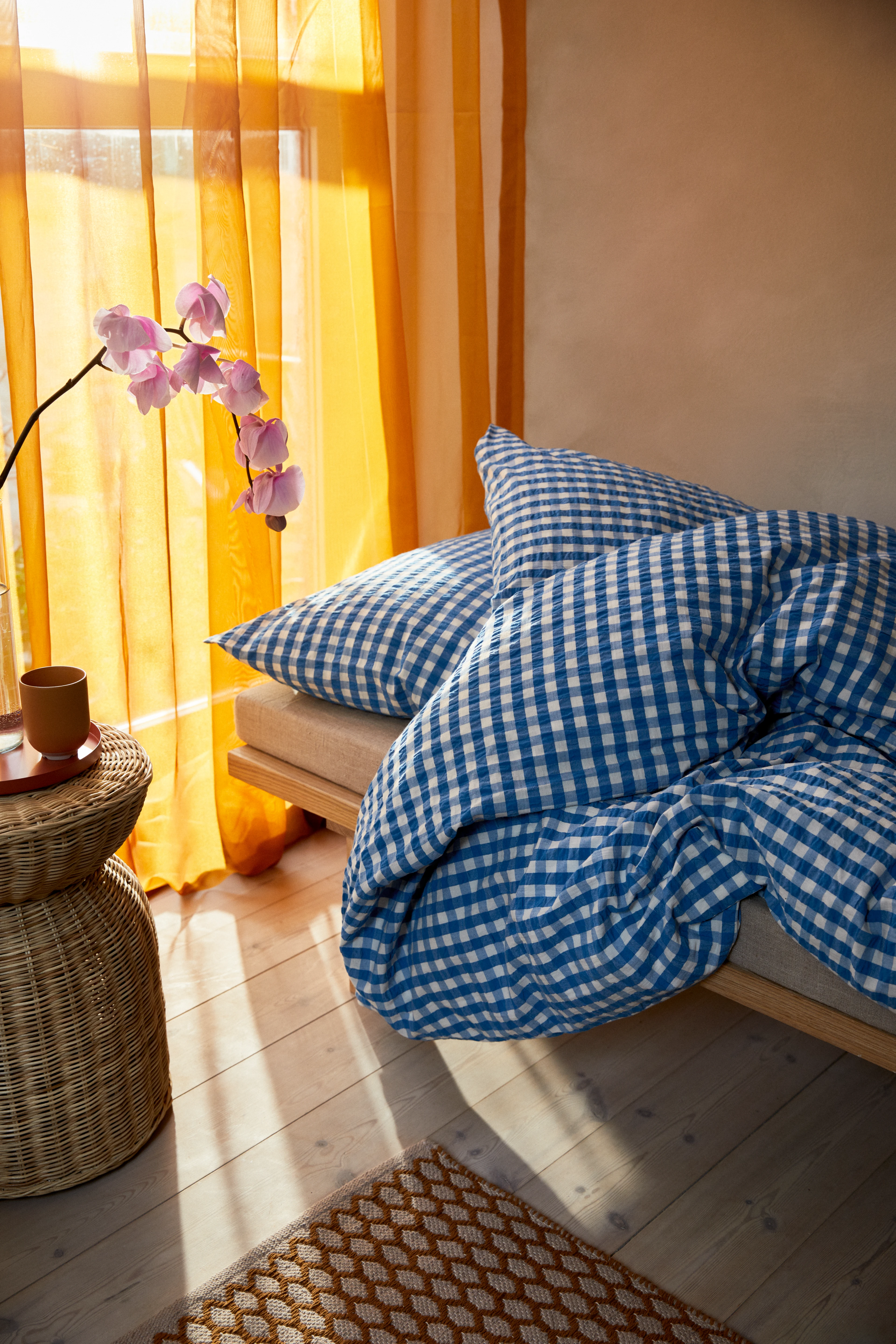 Blue bedding, Bæk&Bølge, JUNA