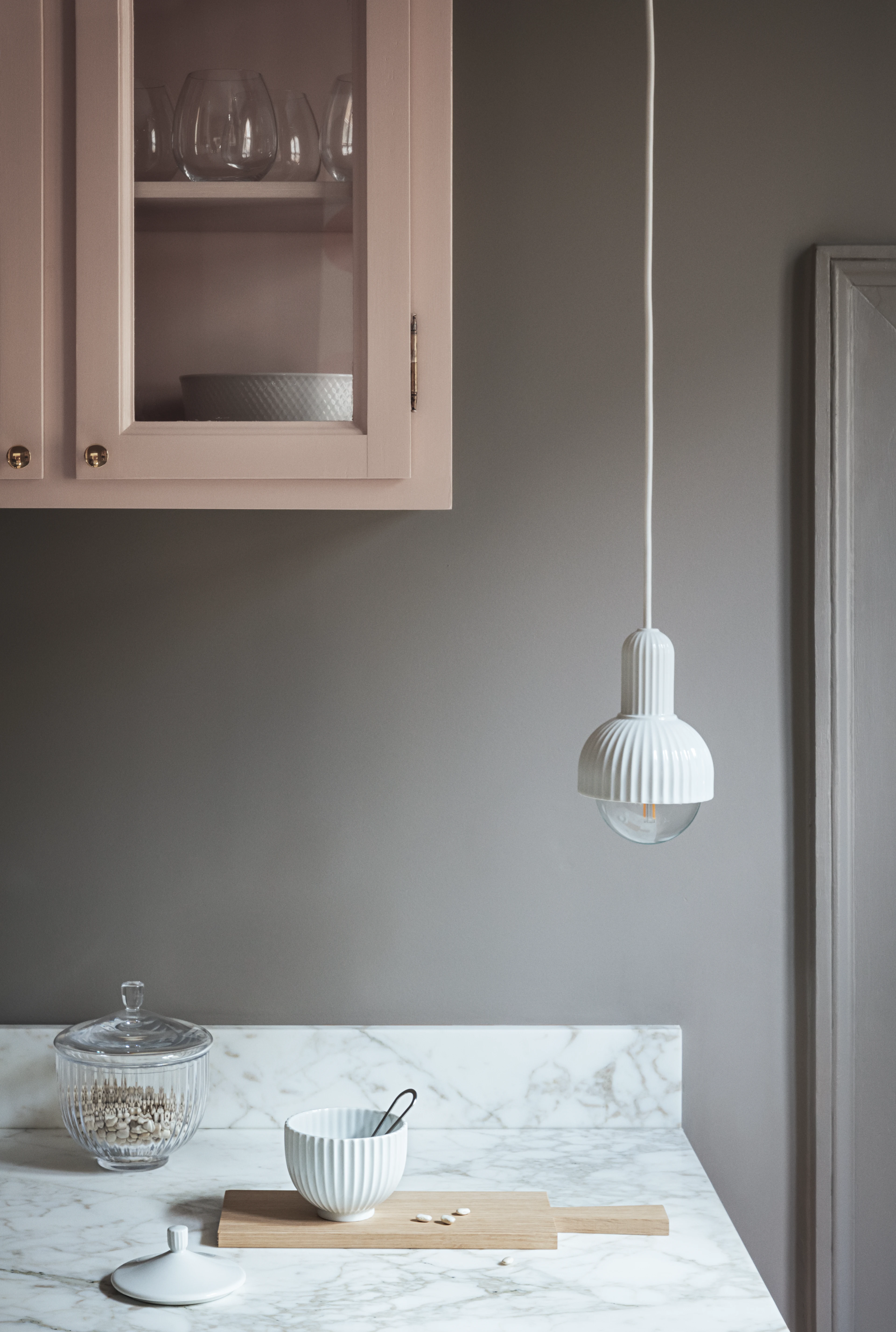 Fitting #02 H15 cm from Lyngby Porcelæn in White color, made of Ceramics