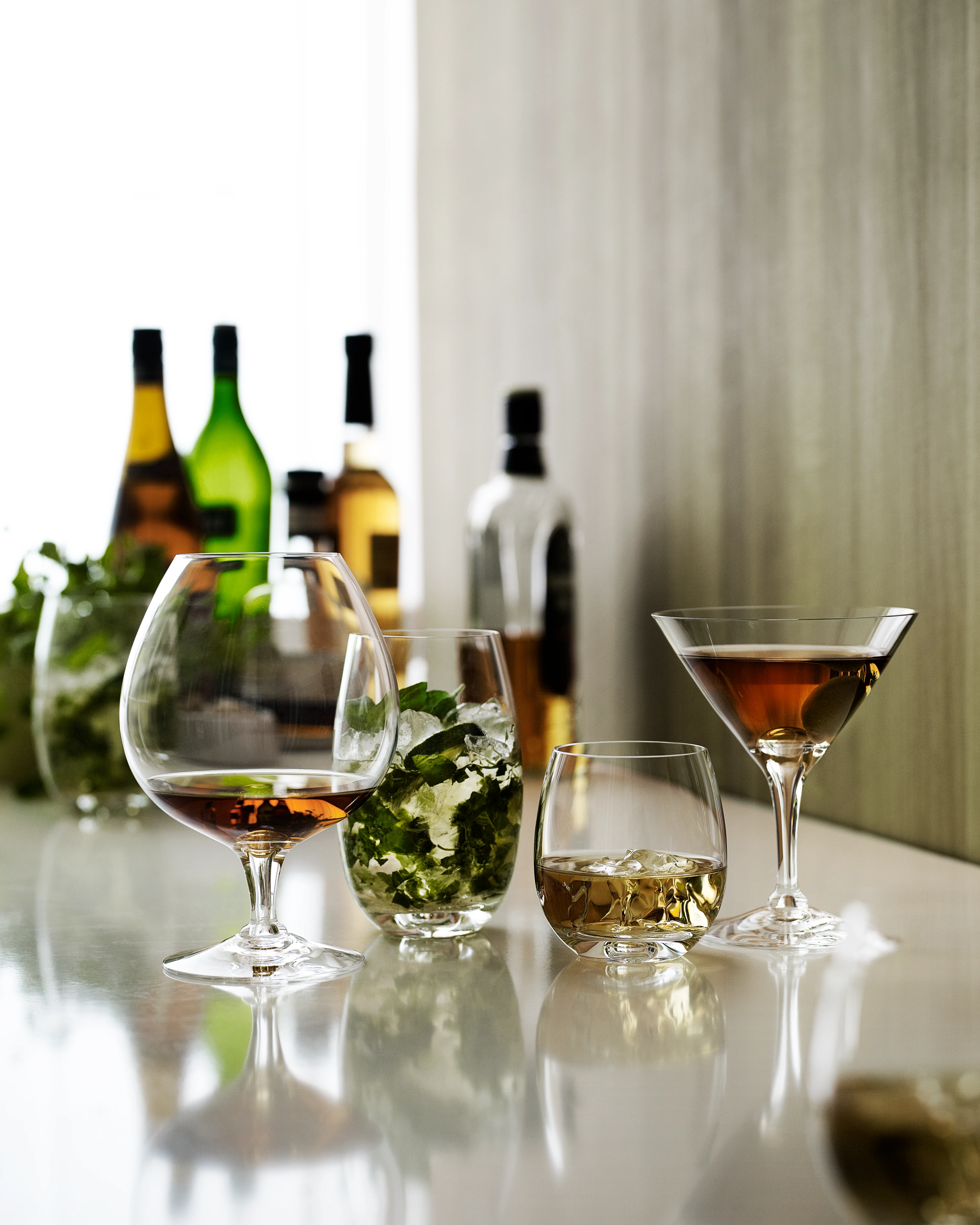 Brandy Glass 67 cl from Holmegaard in Clear color, made of Glass