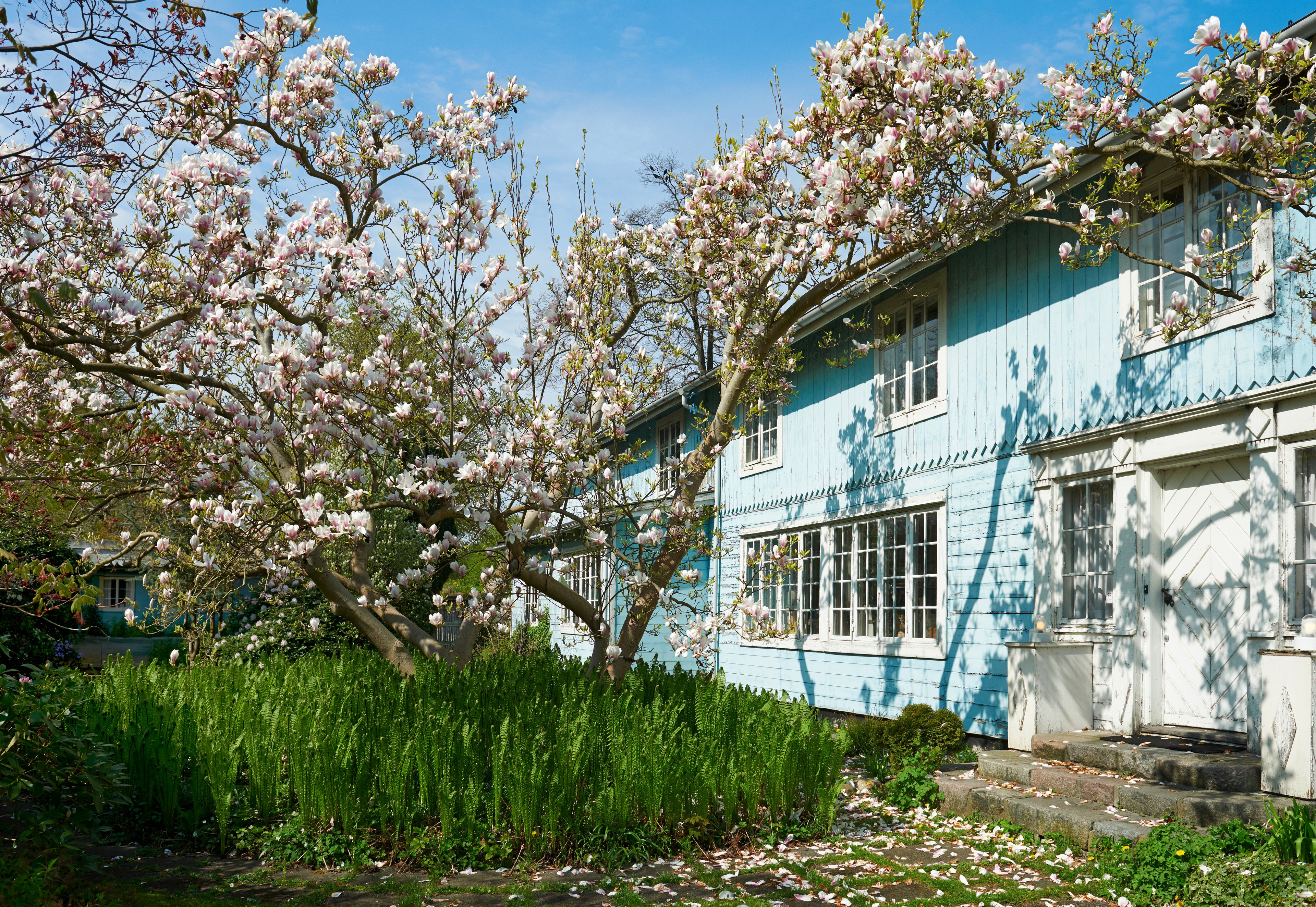 Det blå huset, Bjørn Wiinblads private hjem og atelier.