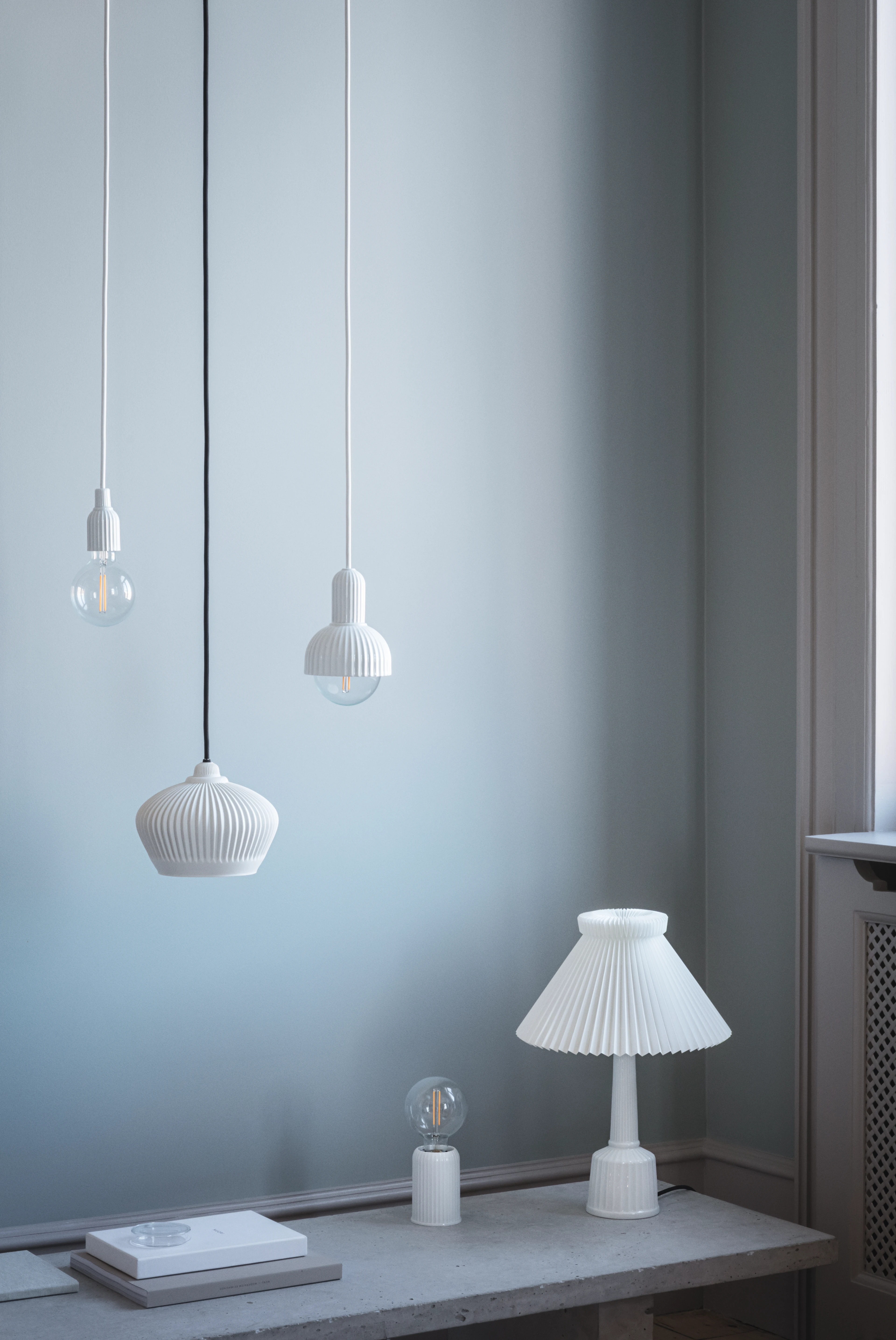 Fitting #02 H15 cm von Lyngby Porcelæn in der Farbe Weiss, hergestellt aus Keramik