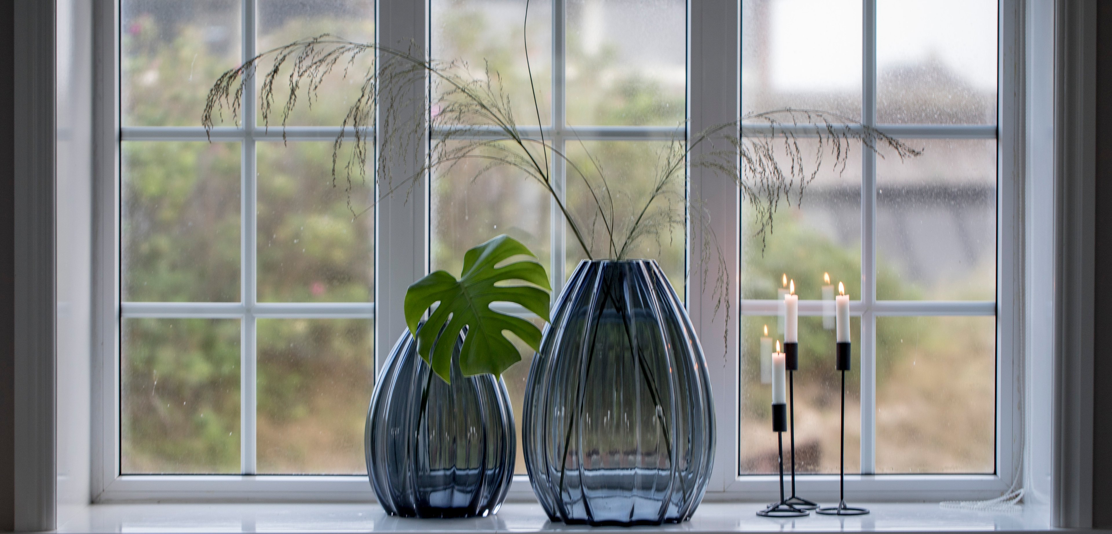 Glass vases from Holmegaard 2Lip