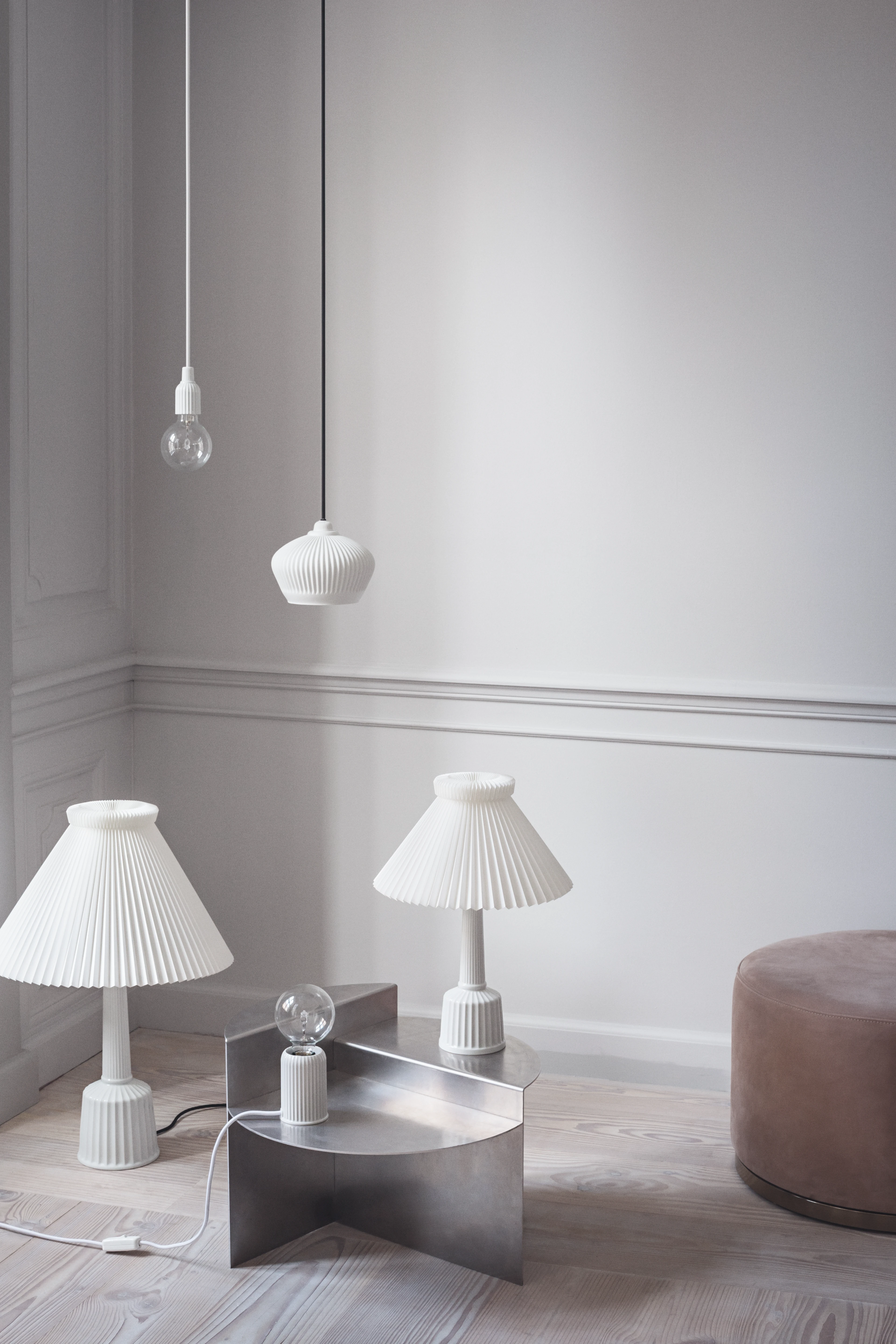 Fitting #03 H10.7 cm from Lyngby Porcelæn in White color, made of Ceramics