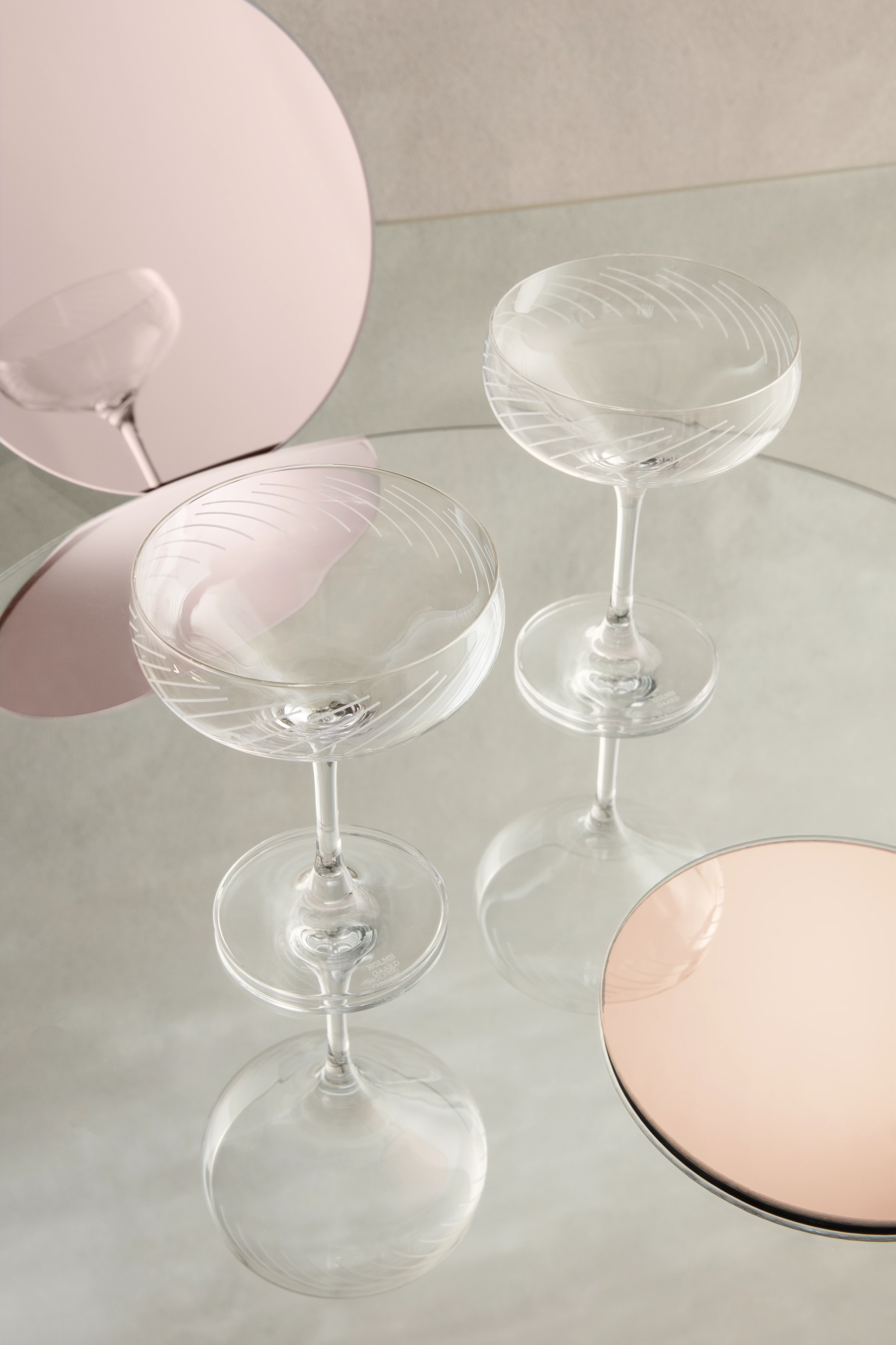 Cocktailglass 29 cl 2 stk. fra Holmegaard i fargen Klar, laget av Glass