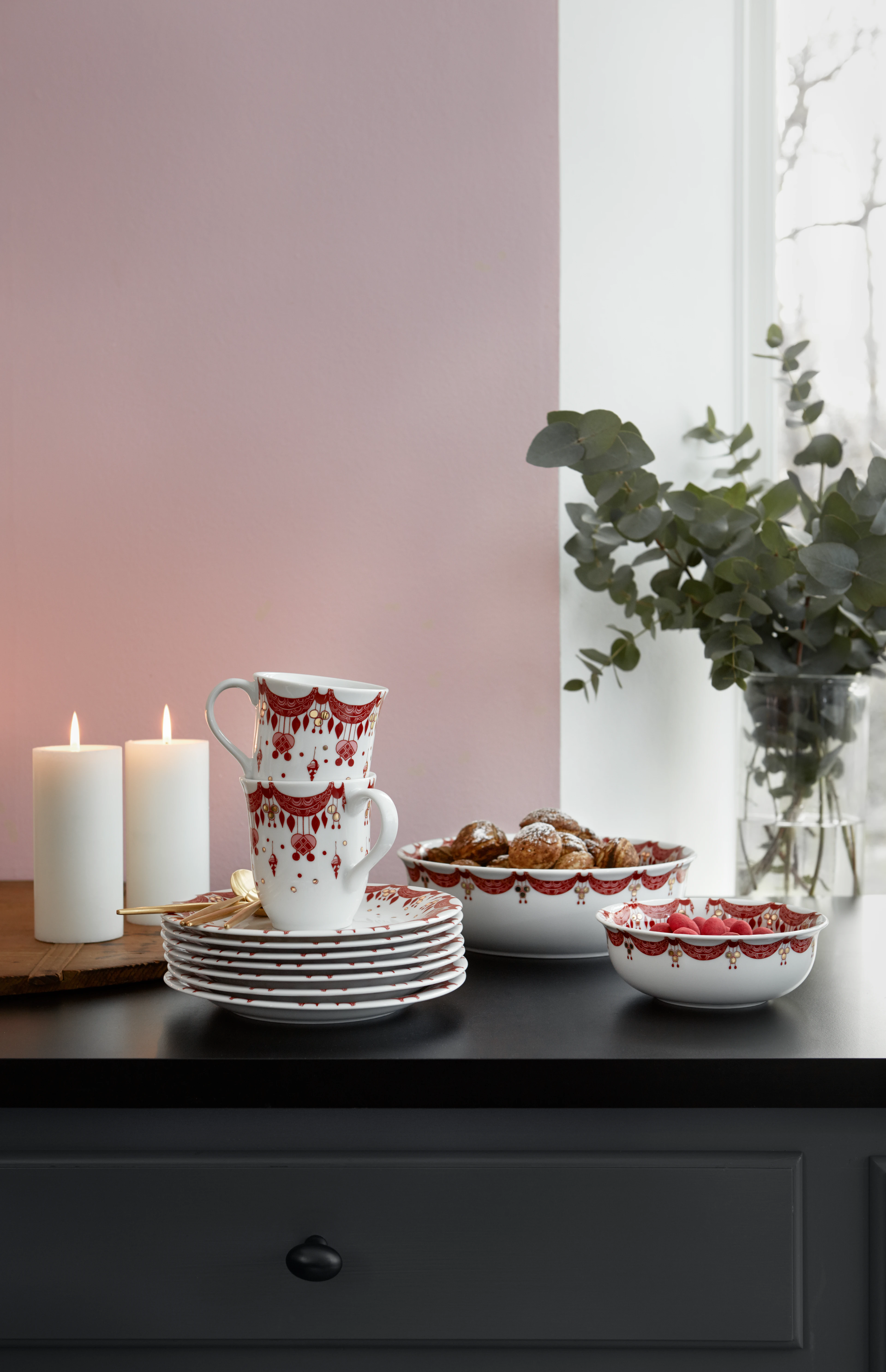 Tallerkener, kopper og skåle, Guirlande, Bjørn Wiinblad