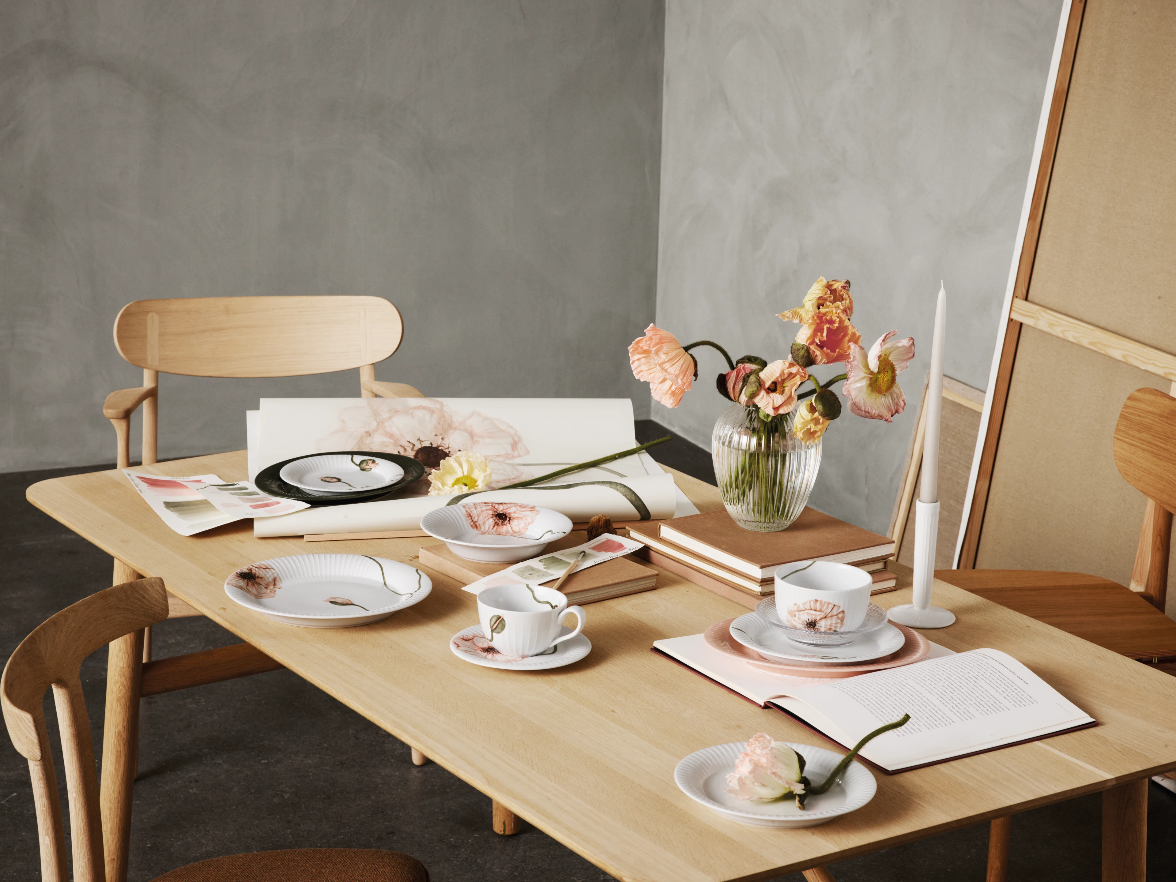 Blomsterstel fra Kähler Hammershøi Poppy