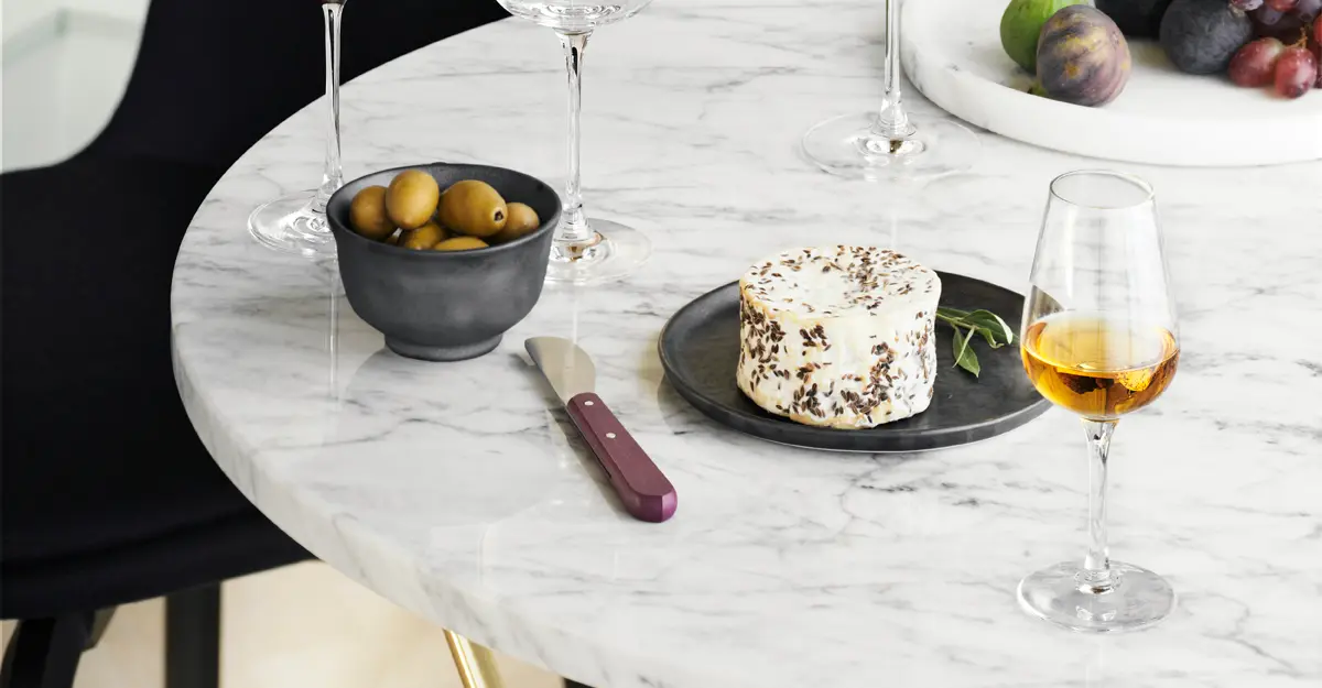  Dessertvinglas med matchande ram och vinglas från Holmegaard