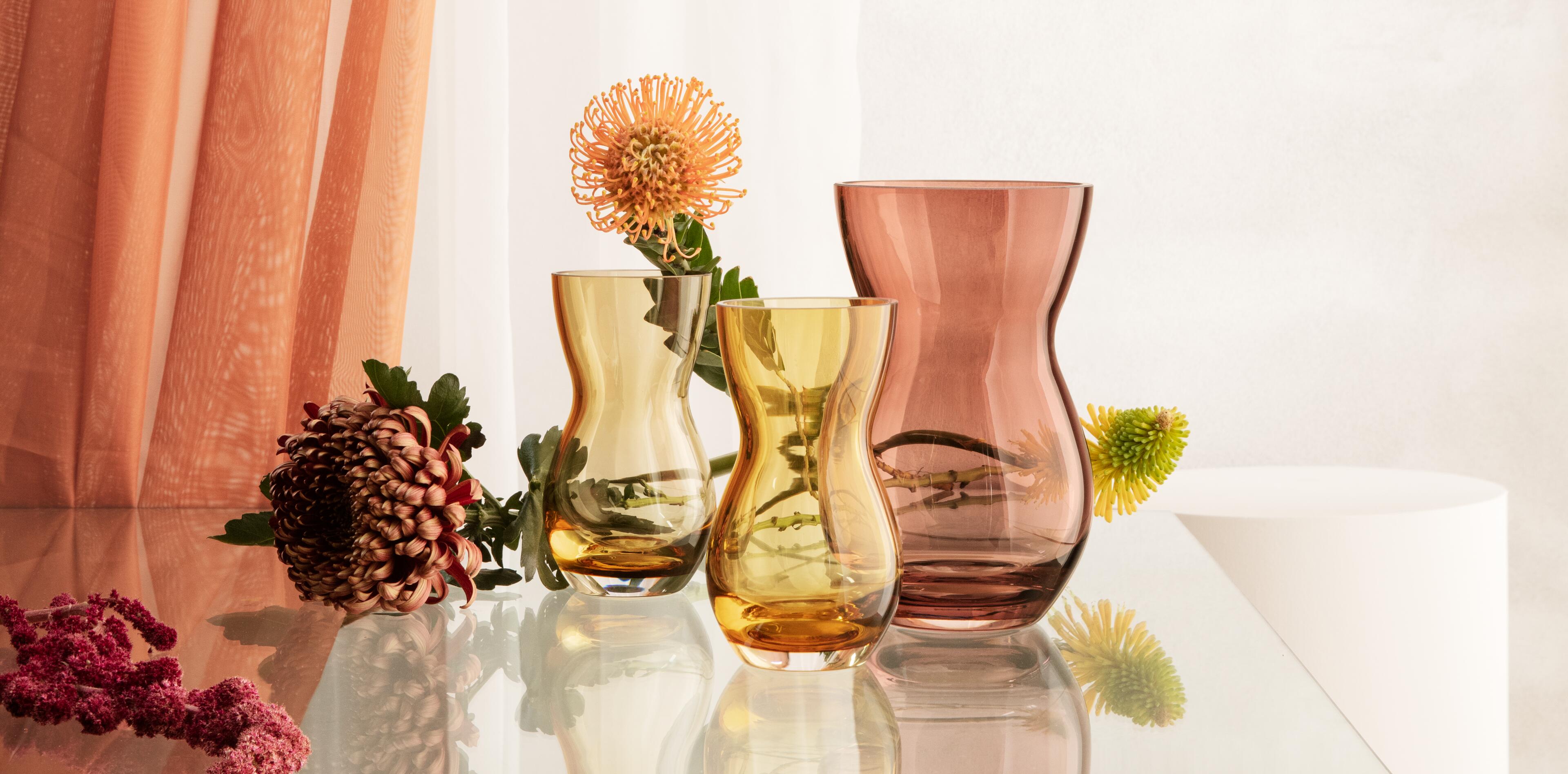 Holmegaard vases.