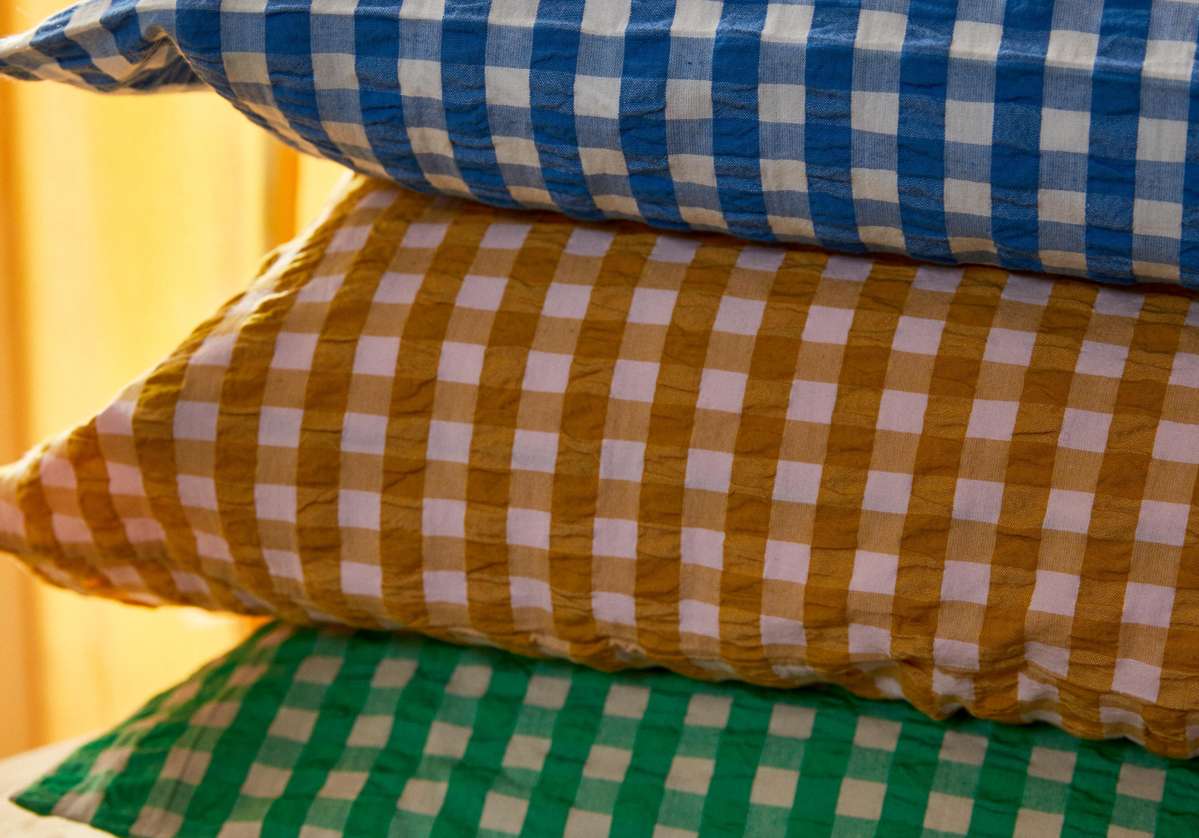 JUNA pudebetræk fra serien Bæk og Bølge i forskellige farver
