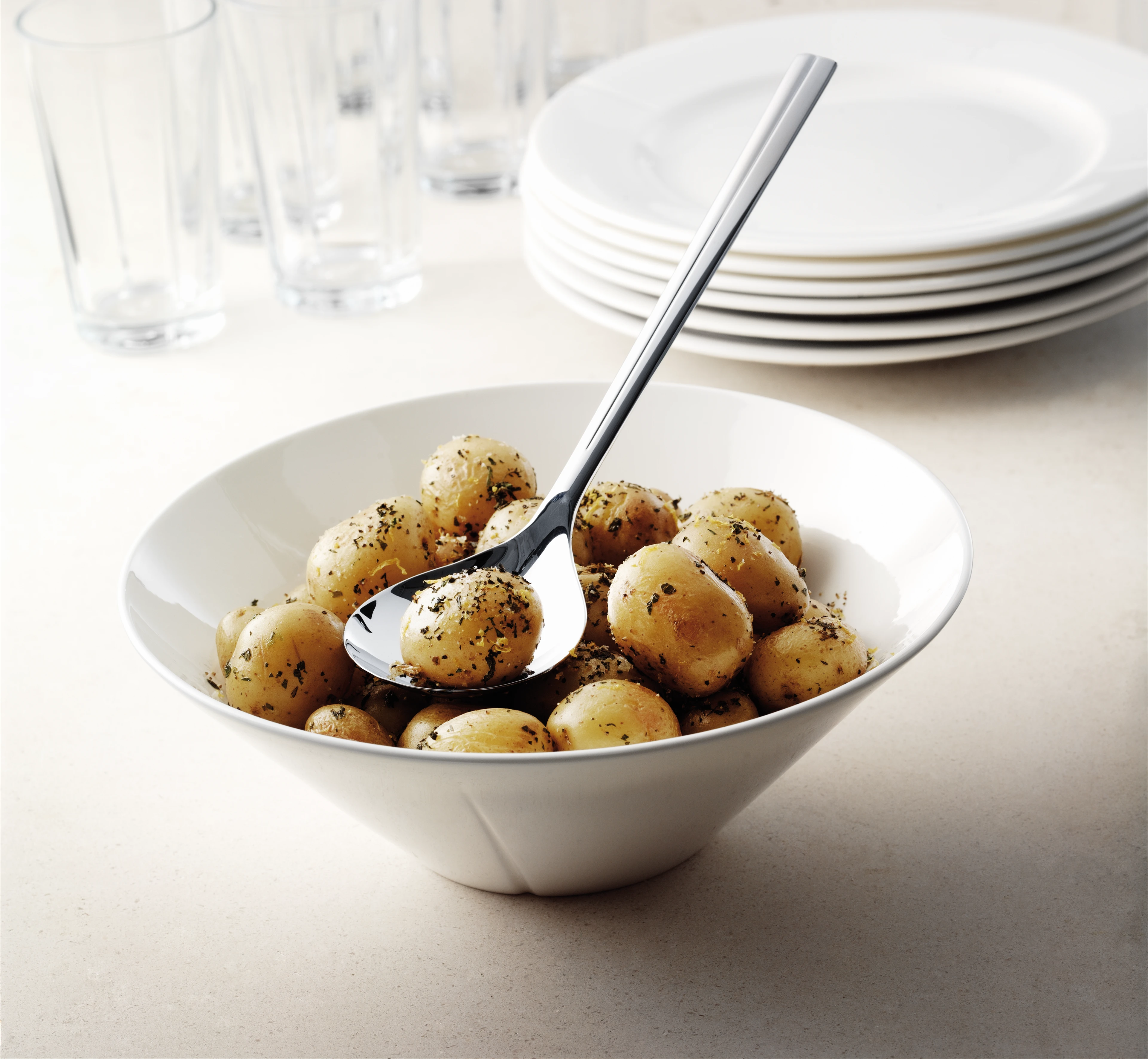 Bowl Ø26 cm from Rosendahl in White color, made of Ceramics