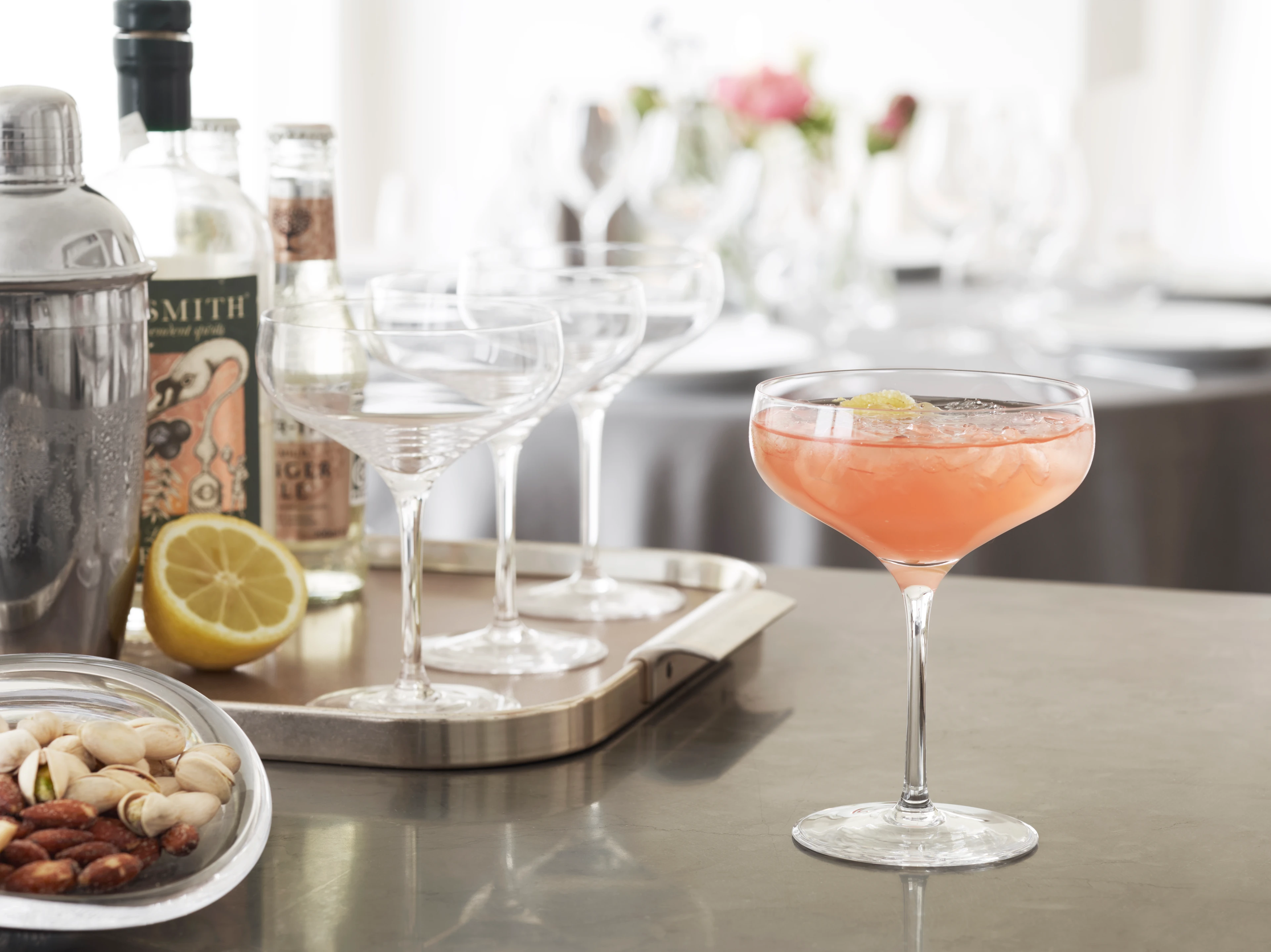 Cocktailglas 29 cl 6 st. från Holmegaard i färgen Klar, tillverkad av Glas