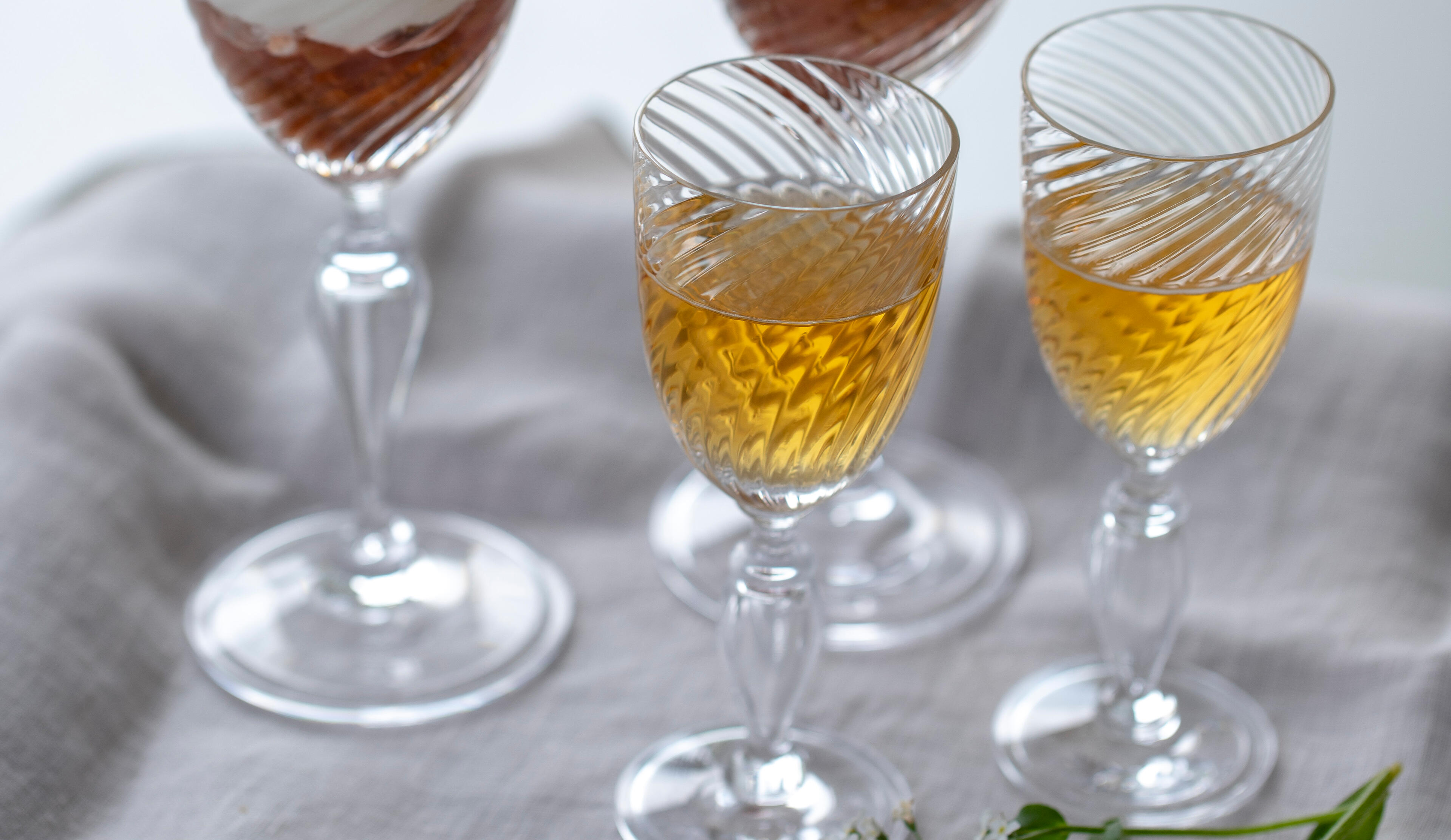  Holmegaard liqueur wine glass.
