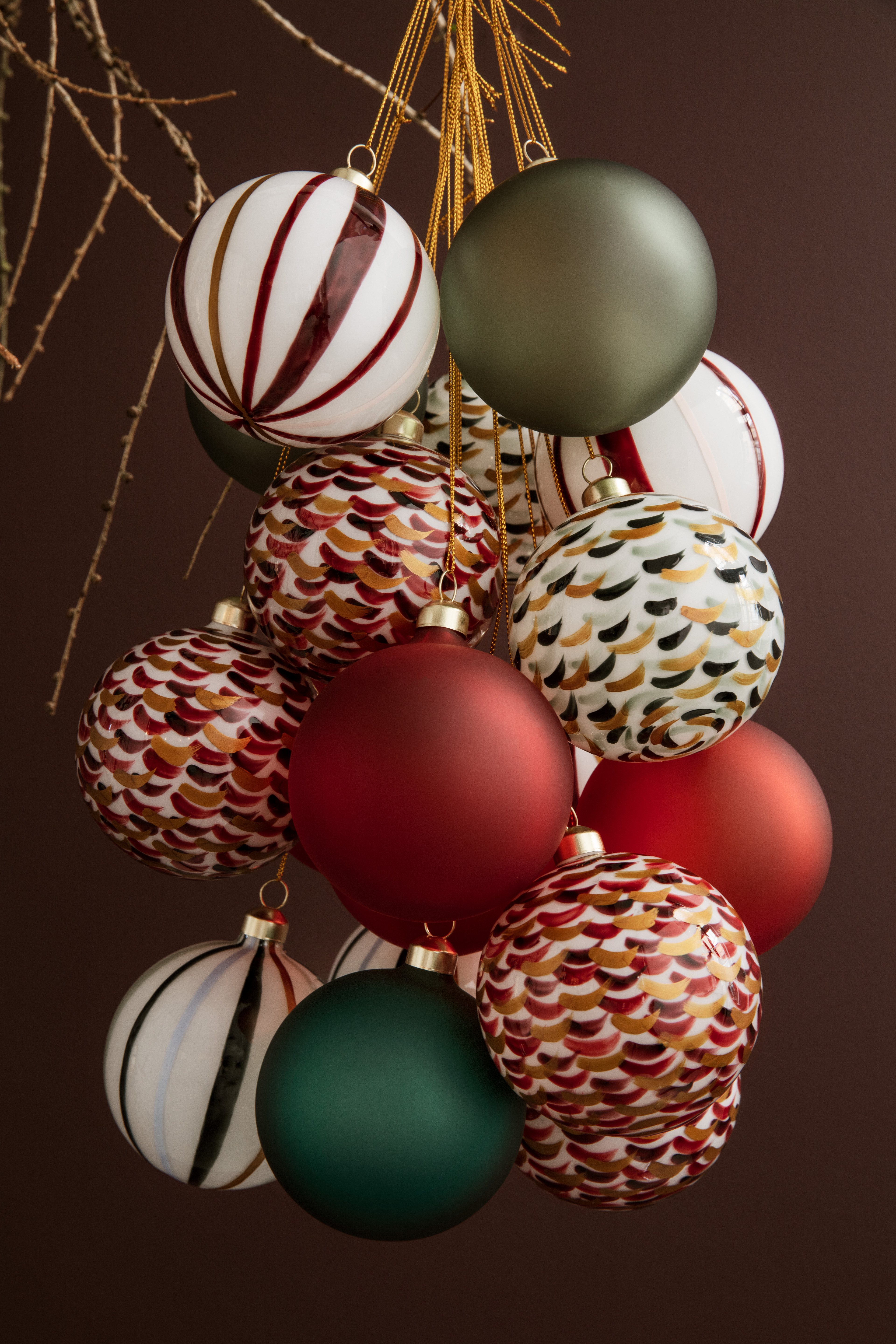 Christmas baubles, Souvenir, Holmegaard