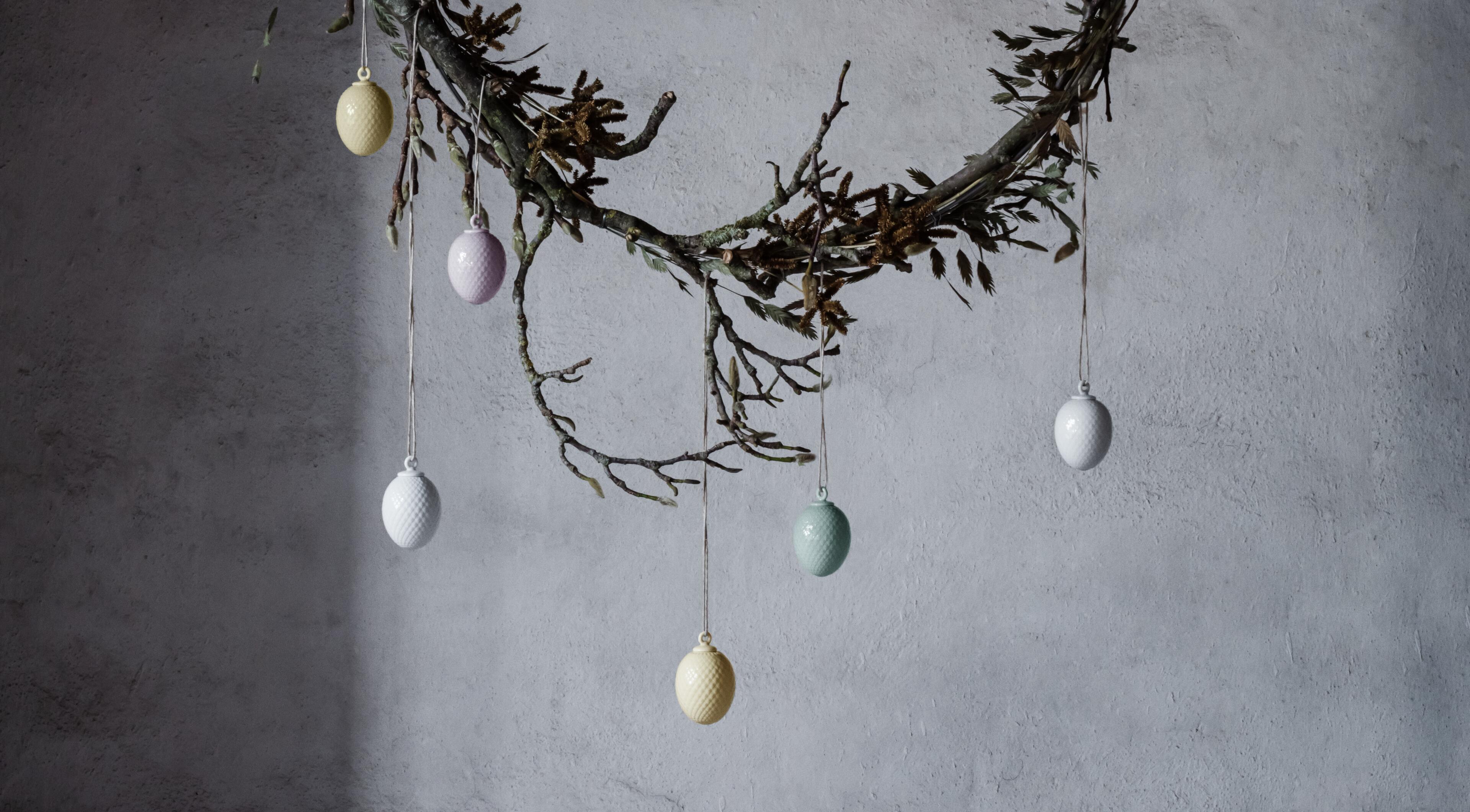 Lyngby Porcelain Easter hanging.