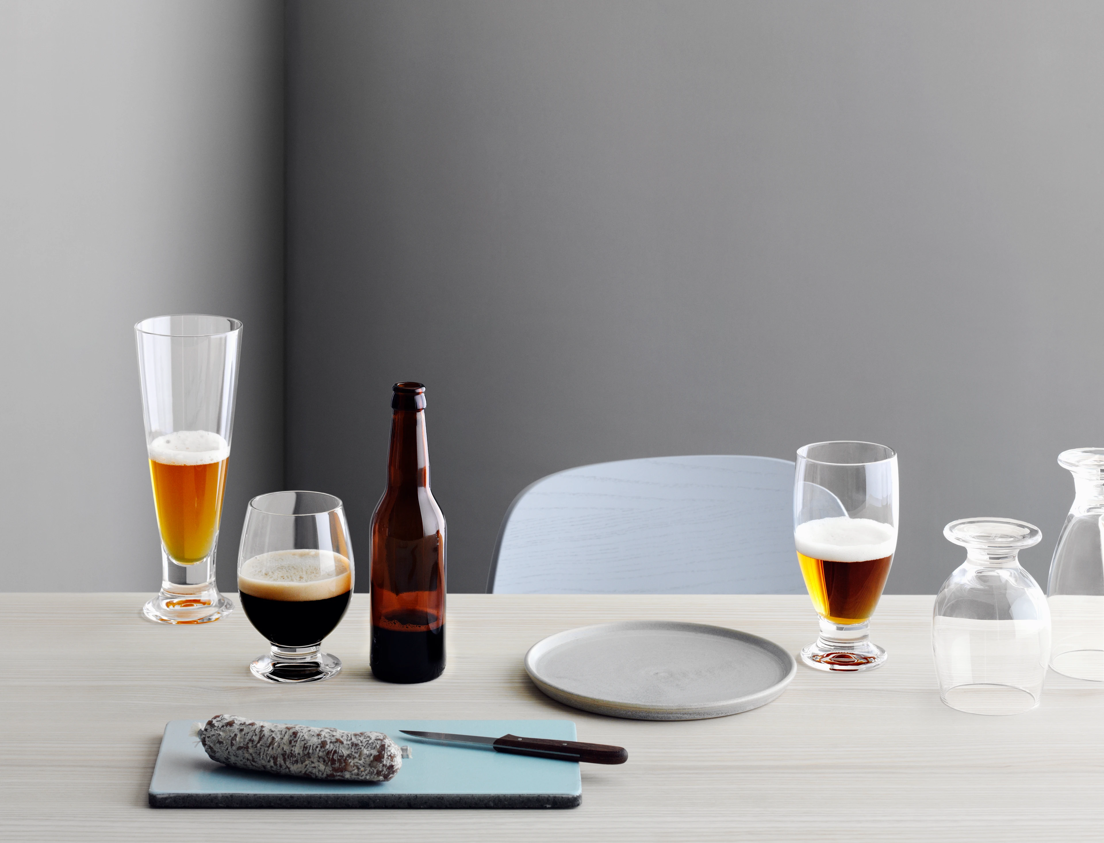 Ale glass 48 cl 1 pcs. from Holmegaard in Clear color, made of Glass