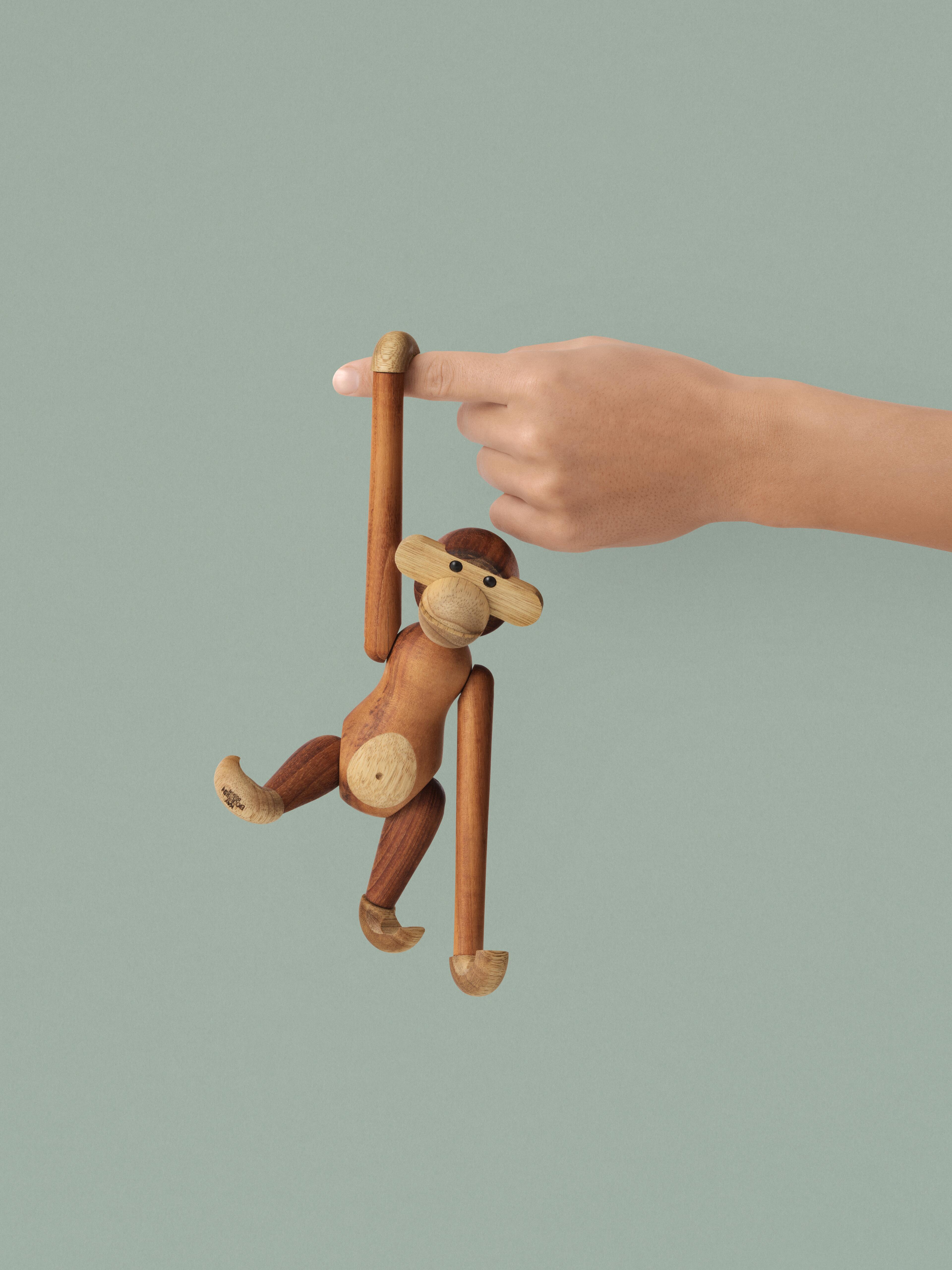 Monkey, Wooden Animals, Kay Bojesen