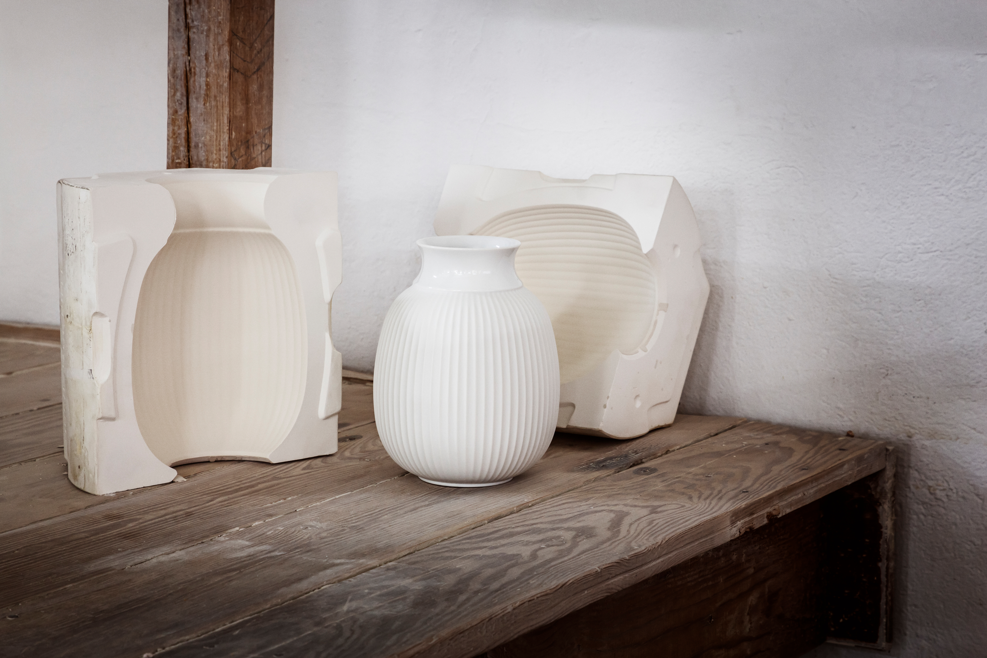 Vase, Curve, Lyngby Porcelæn