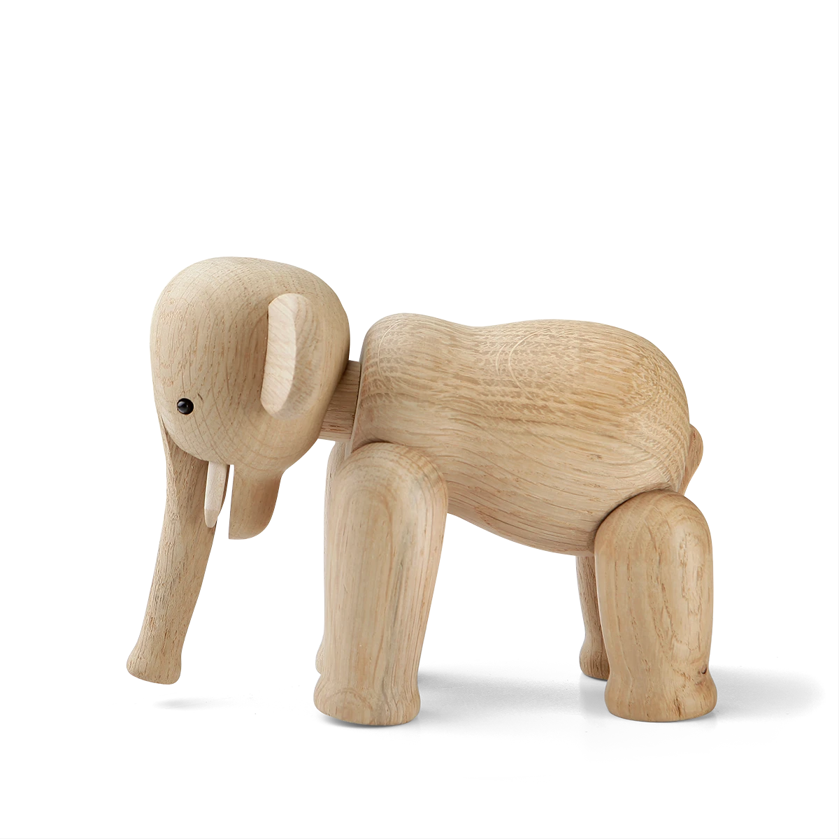 Elefant mini fra Kay Bojesen i fargen Eik, laget av Tre