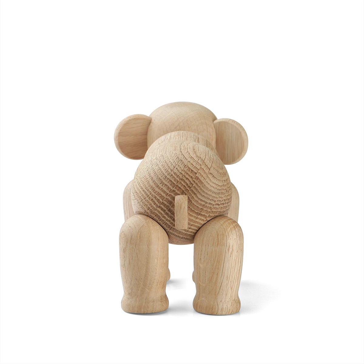 Elephant mini from Kay Bojesen in Oak color, made of Wood