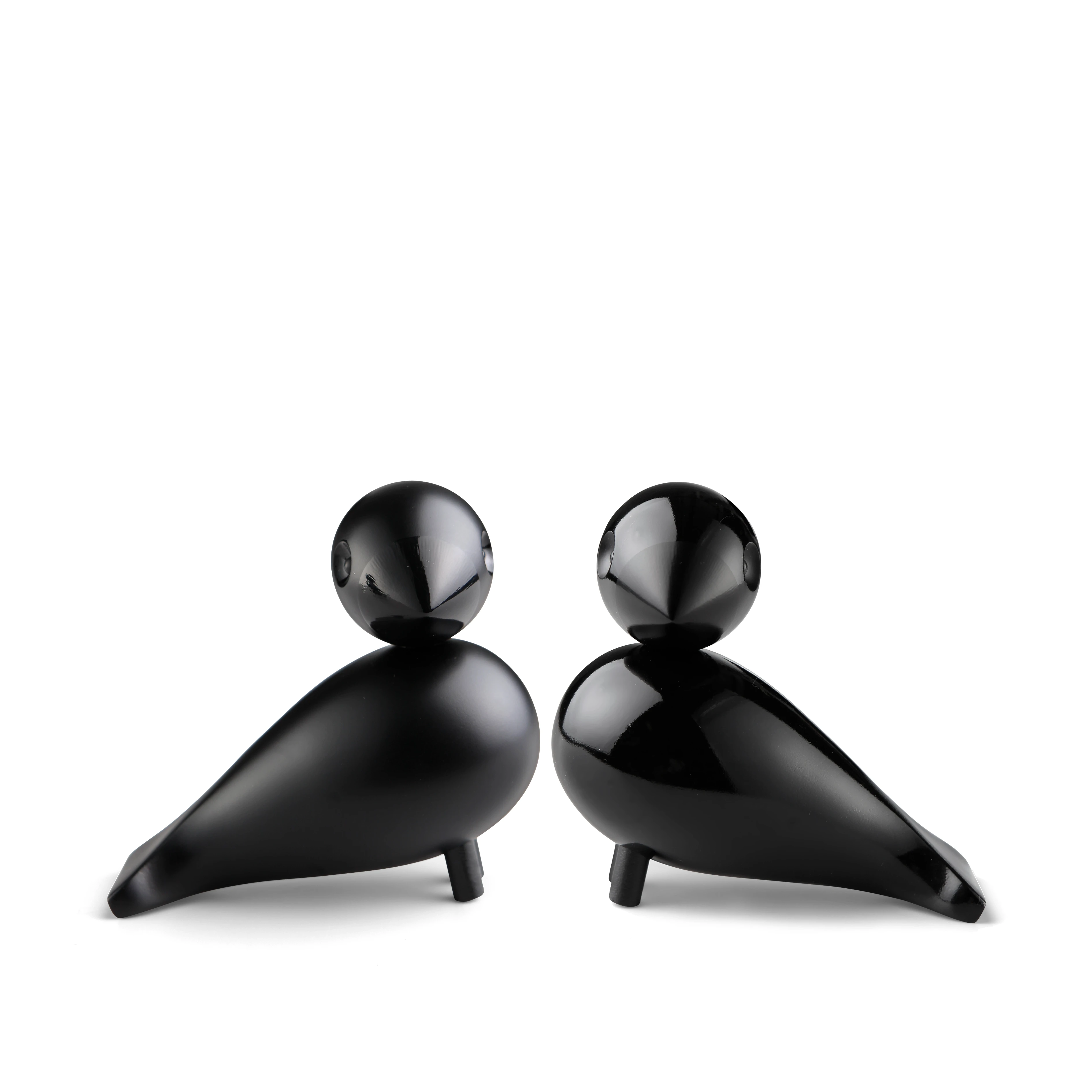 Kay Bojesen Lovebirds H9 cm 1 pair in Black