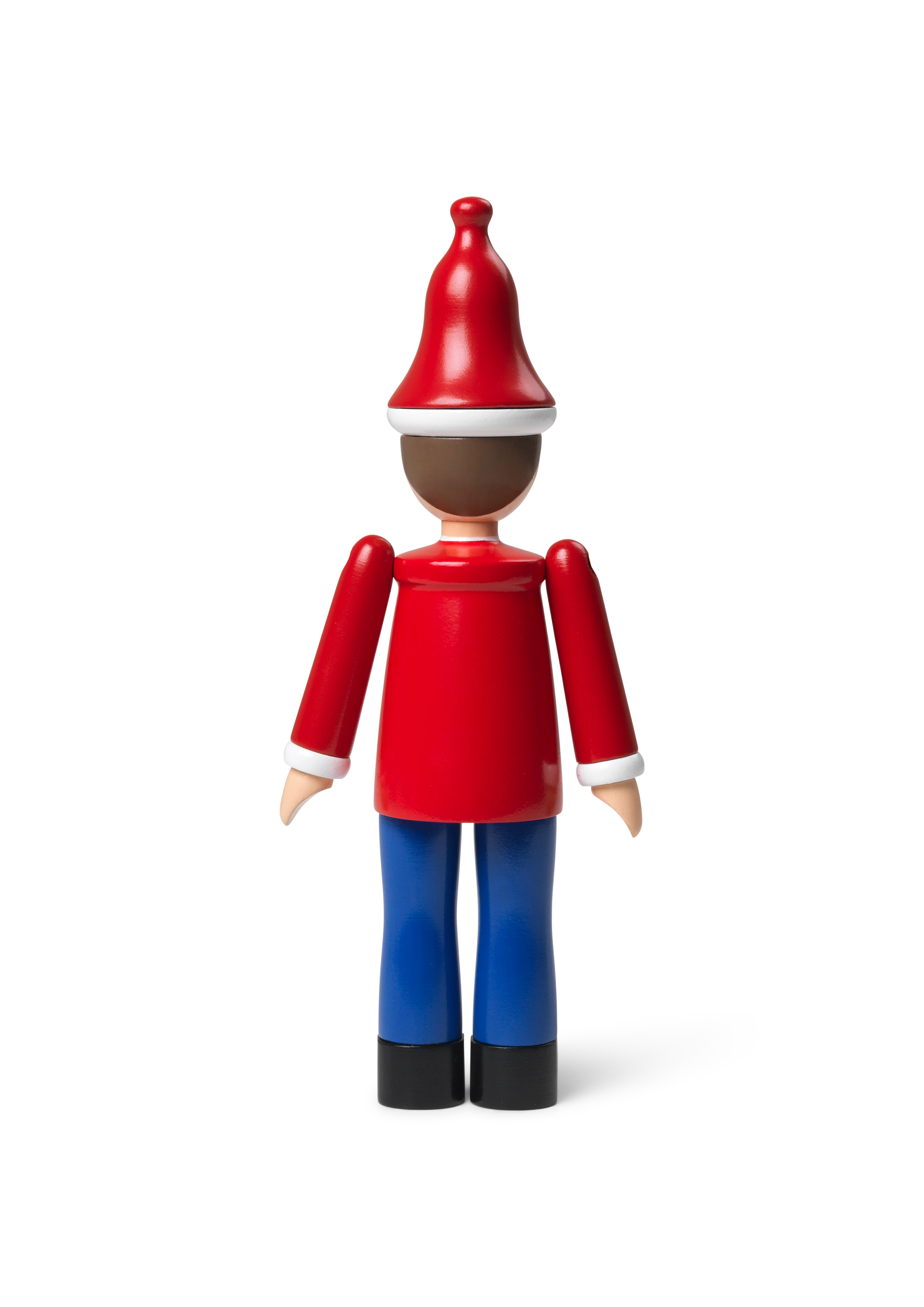 Christmas Ole H17.5 from Kay Bojesen in Red/Blue/White color, made of Wood