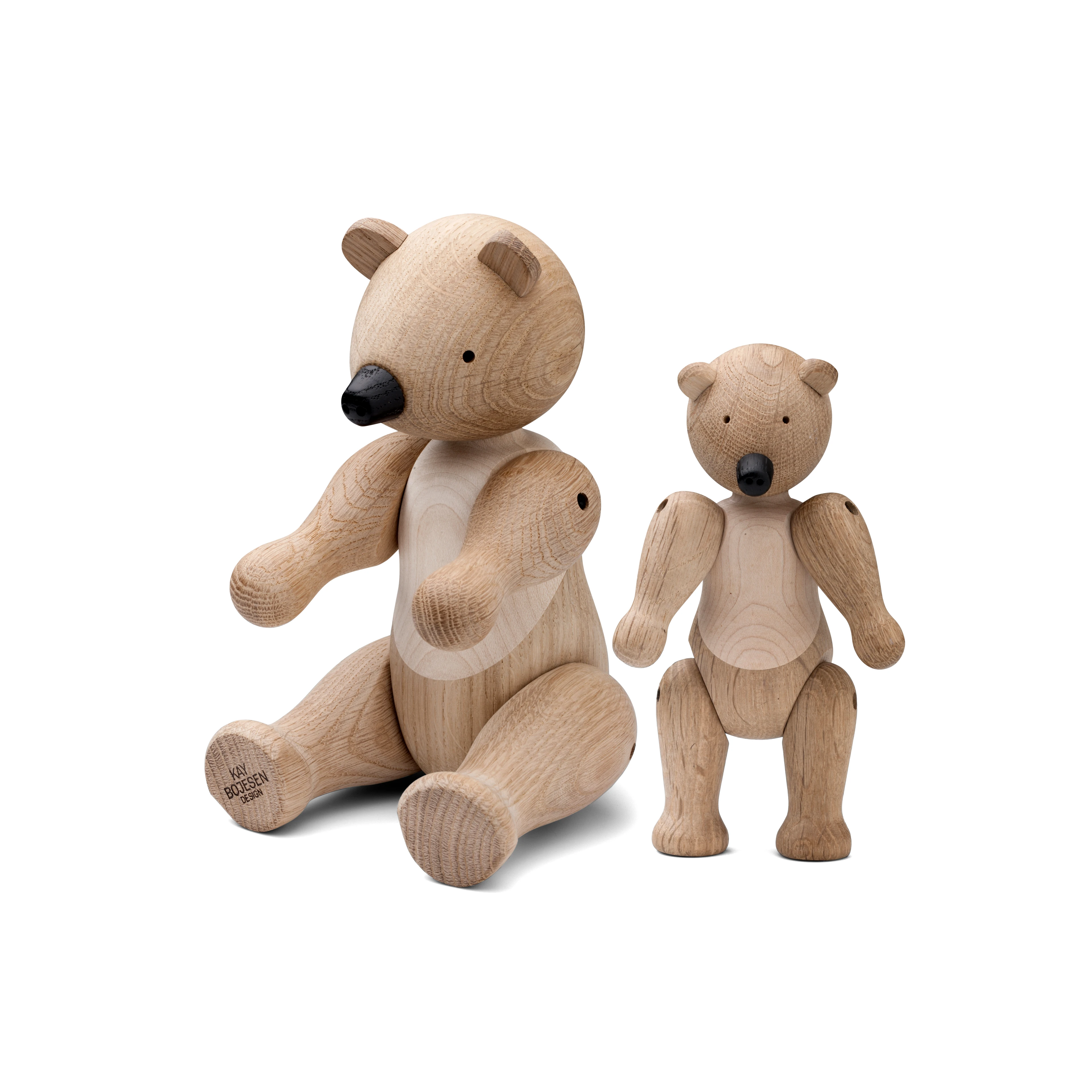 Bear medium from Kay Bojesen in Oak/Maple color, made of Wood