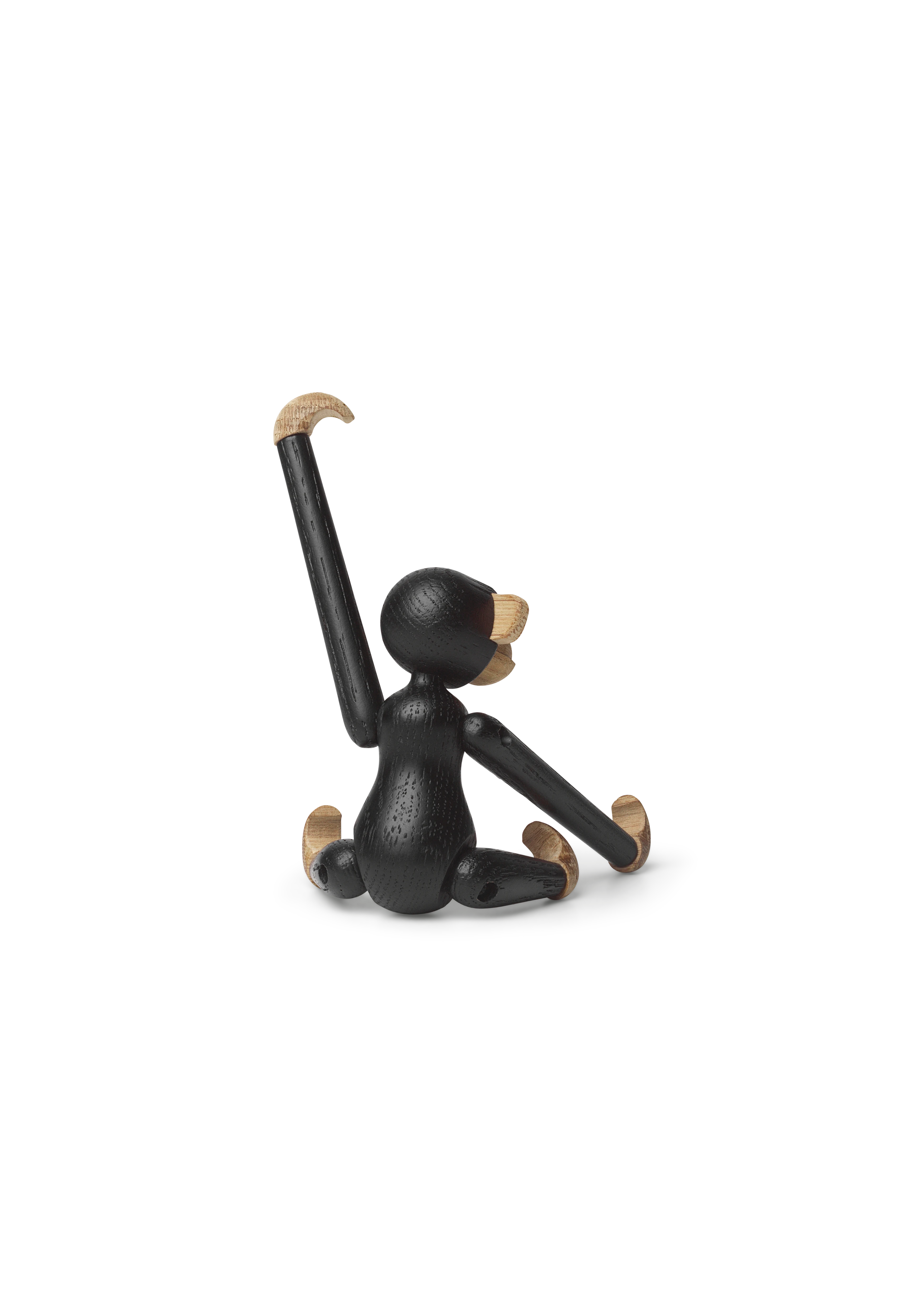 Monkey mini from Kay Bojesen in Dark stained oak color, made of Wood