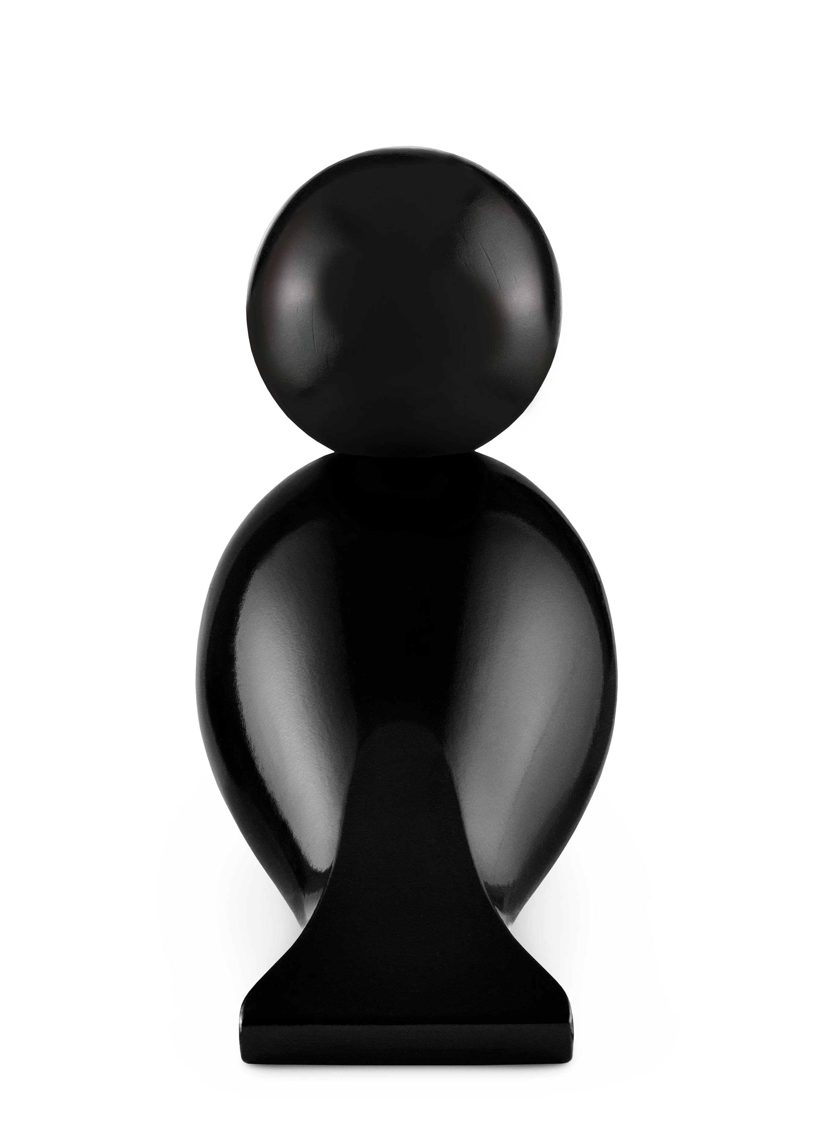 Ravn Songbird H15.5 cm from Kay Bojesen in Black color, made of Wood