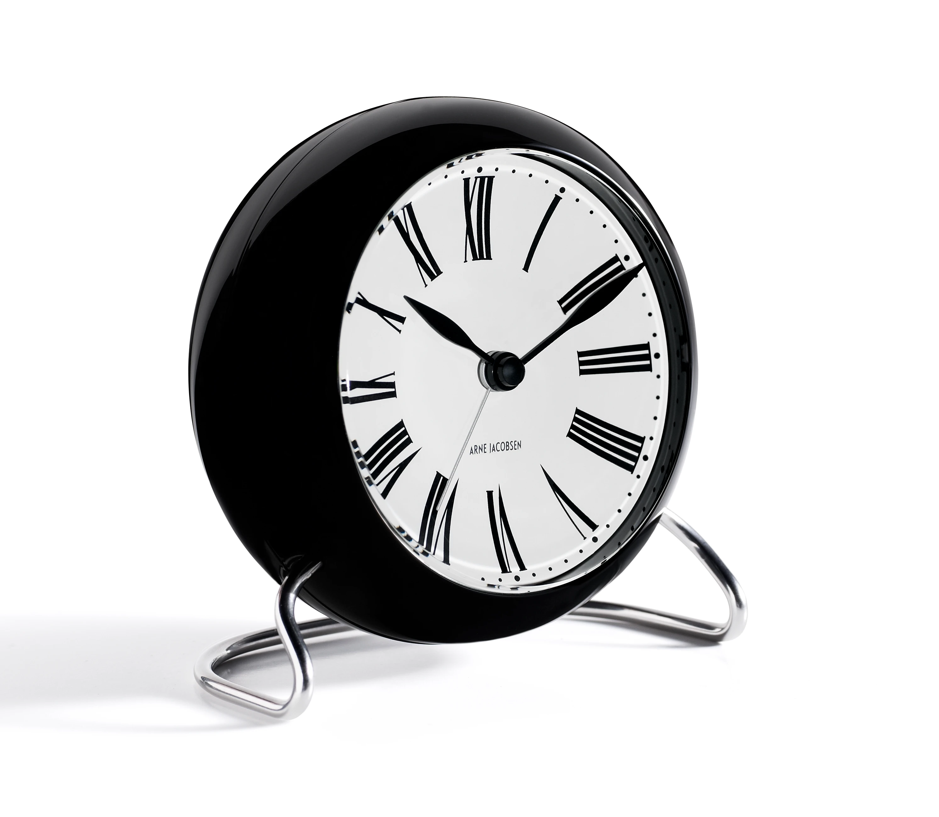 Bordsur Ø11 cm från Arne Jacobsen i färgen Vit/Svart, tillverkad av Plast