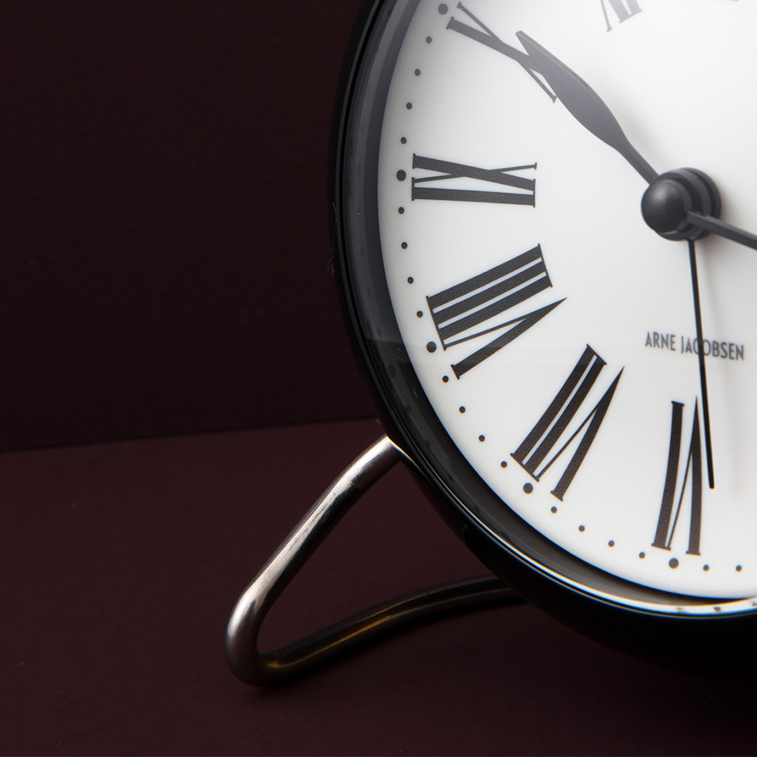Arne Jacobsen Clocks - Roman. Buy the series here.
